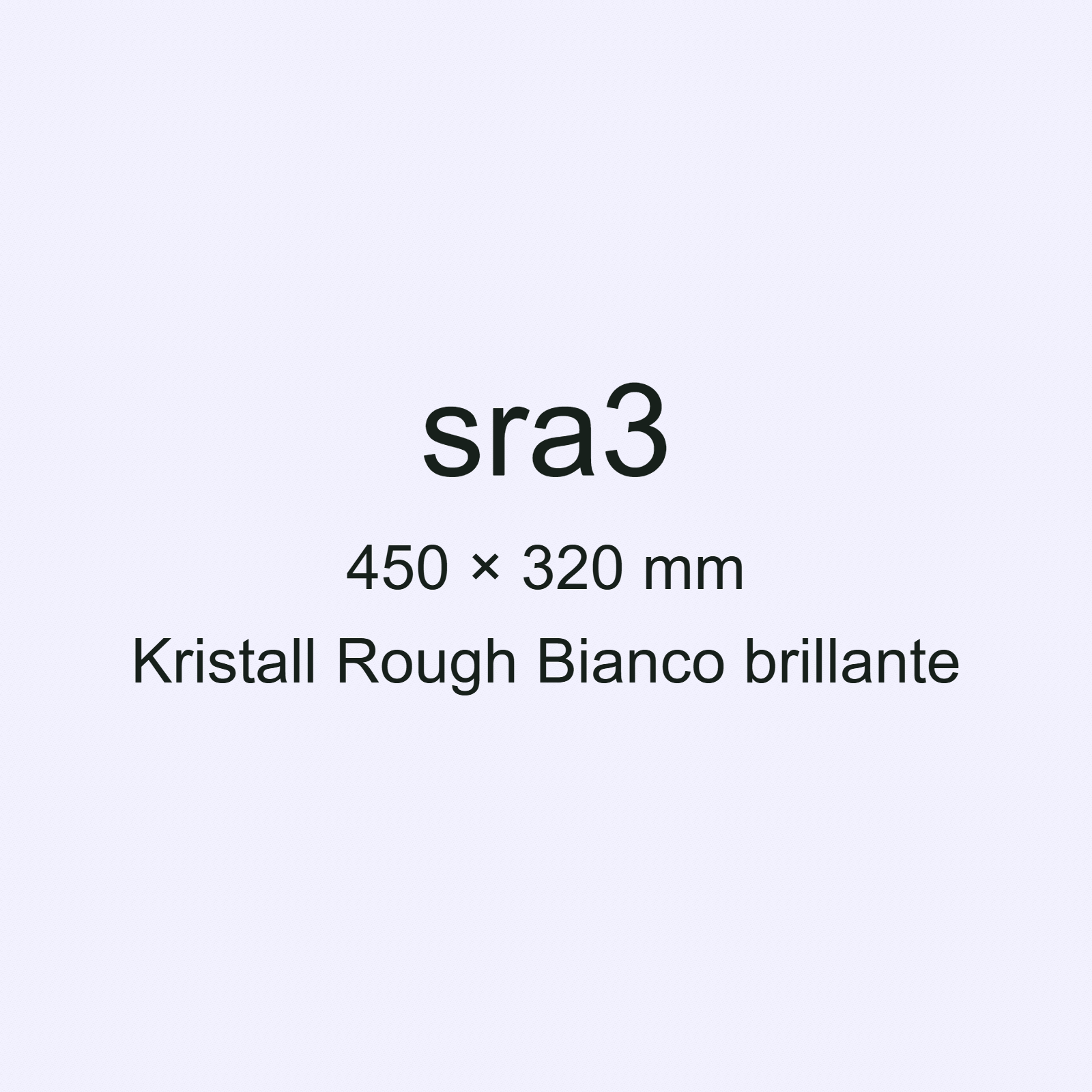 Carta Kristall Rough, Munken, BiancoBrillante, 100gr, sra3 bra2568sra3 - immagine aggiuntiva