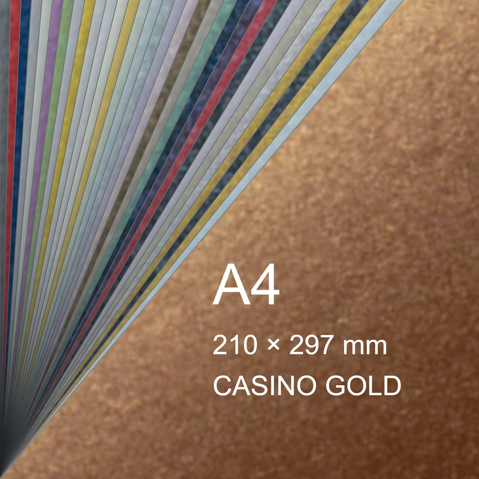 Cartoncino Favini, Majestic Classic, 290 g/m², A4, CASINO GOLD bra759 - immagine aggiuntiva