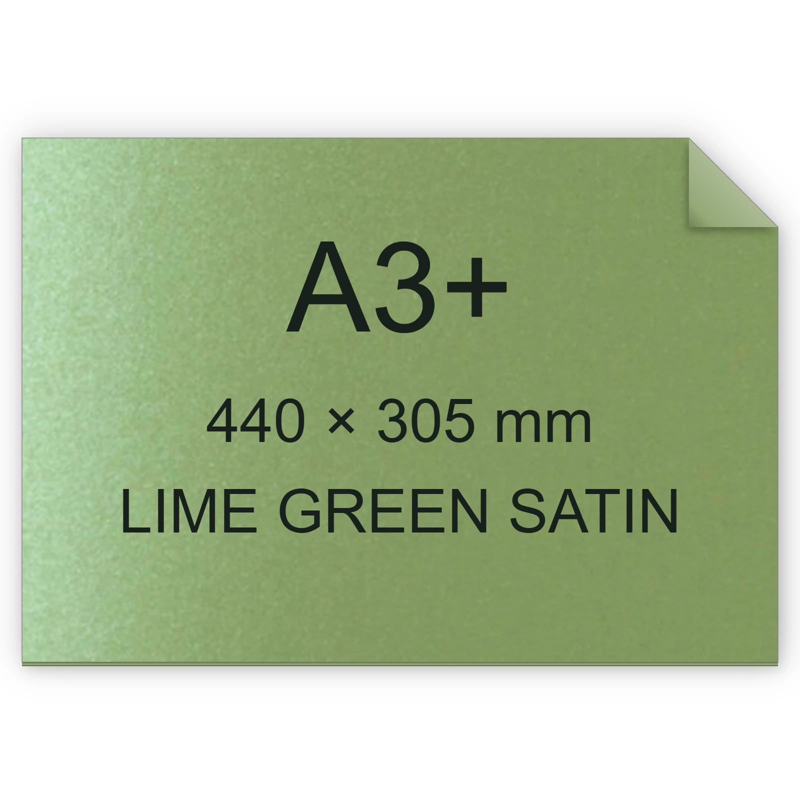 Cartoncino Favini, Majestic Satin, 290 g/m², A3+, LIME GREEN SATIN bra981a3+