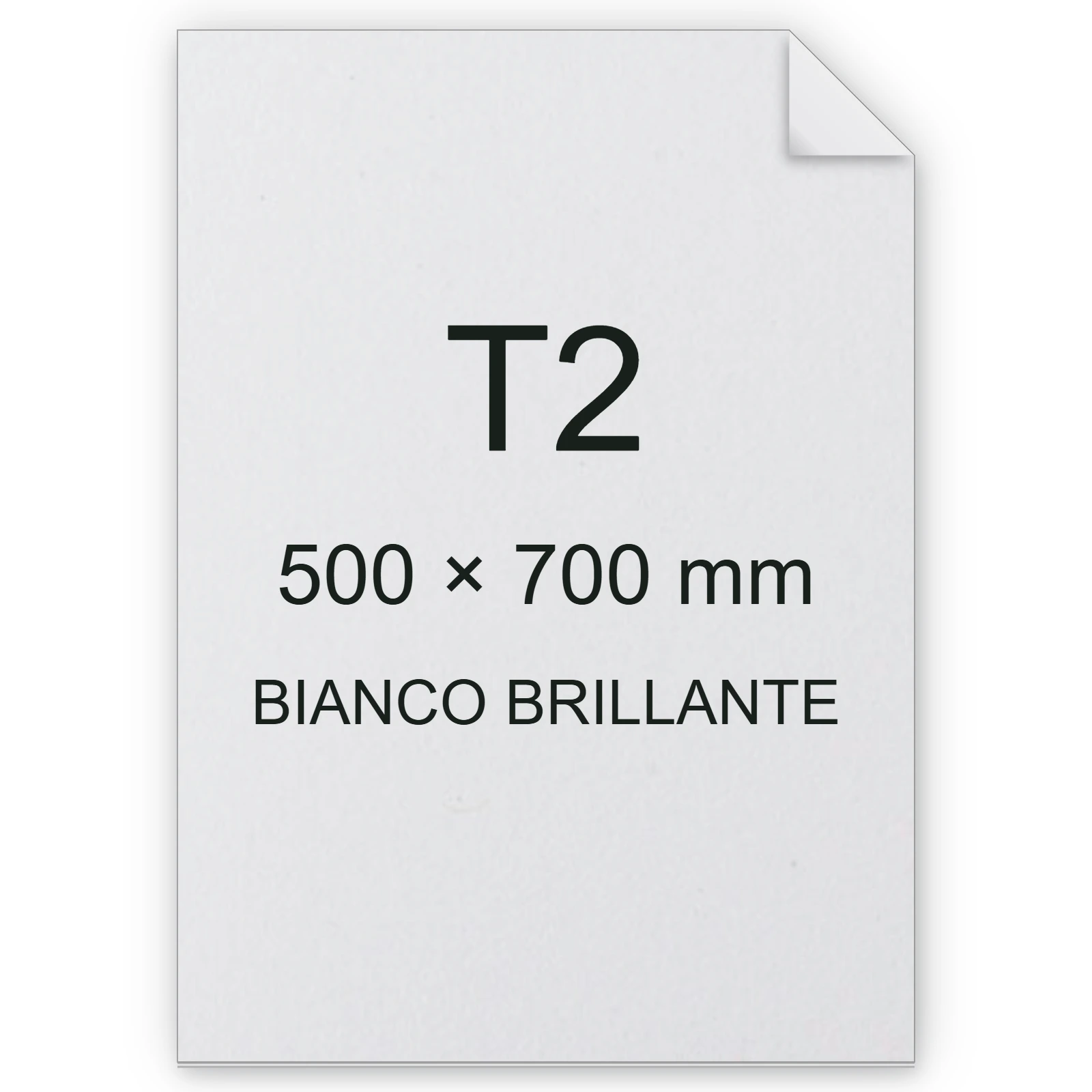 Cartoncino Favini, Shiro Echo, 350 g/m², T2, BIANCO BRILLANTE bra6580t2
