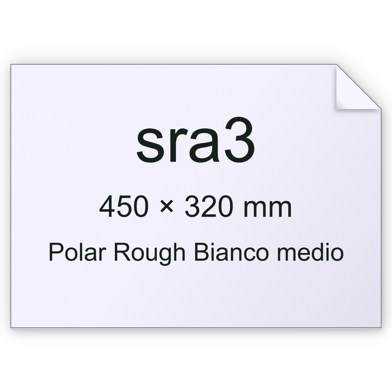 Carta Polar Rough, Munken, Bianco, 100gr, sra3 bra2574sra3