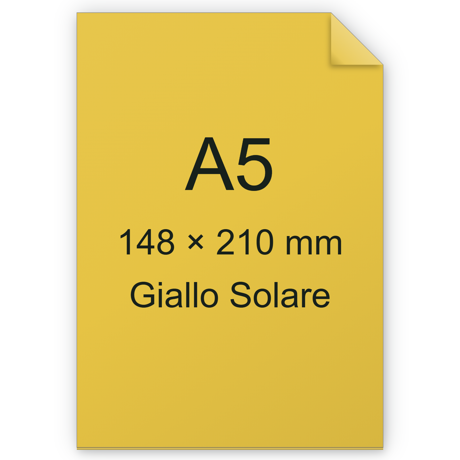 Cartoncino Favini, Burano, 200 g/m², A5, GIALLO SOLARE 53 BRA588a5