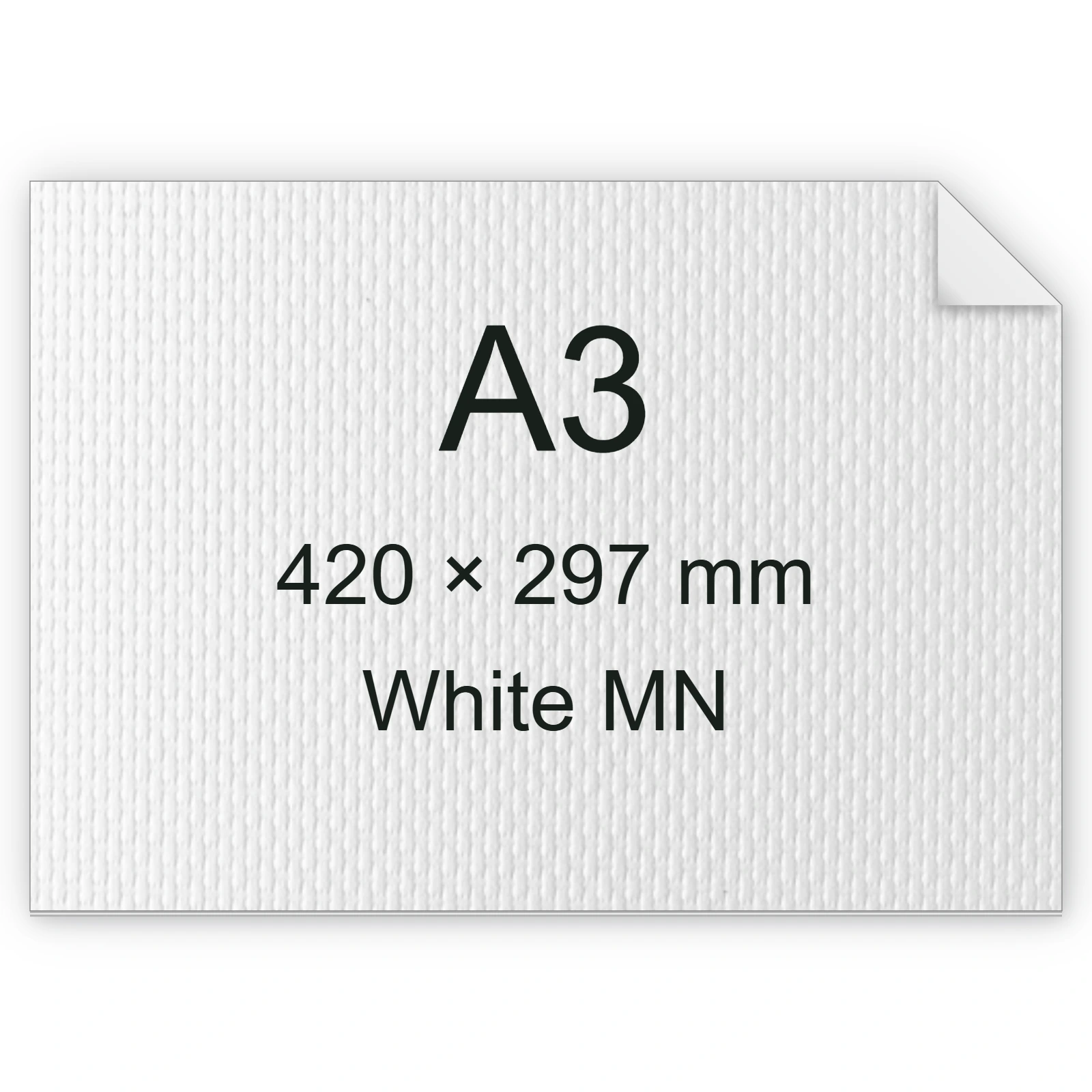 Cartoncino Favini, Classy Covers, 120 g/m², A3, WHITE MN bra6616a3