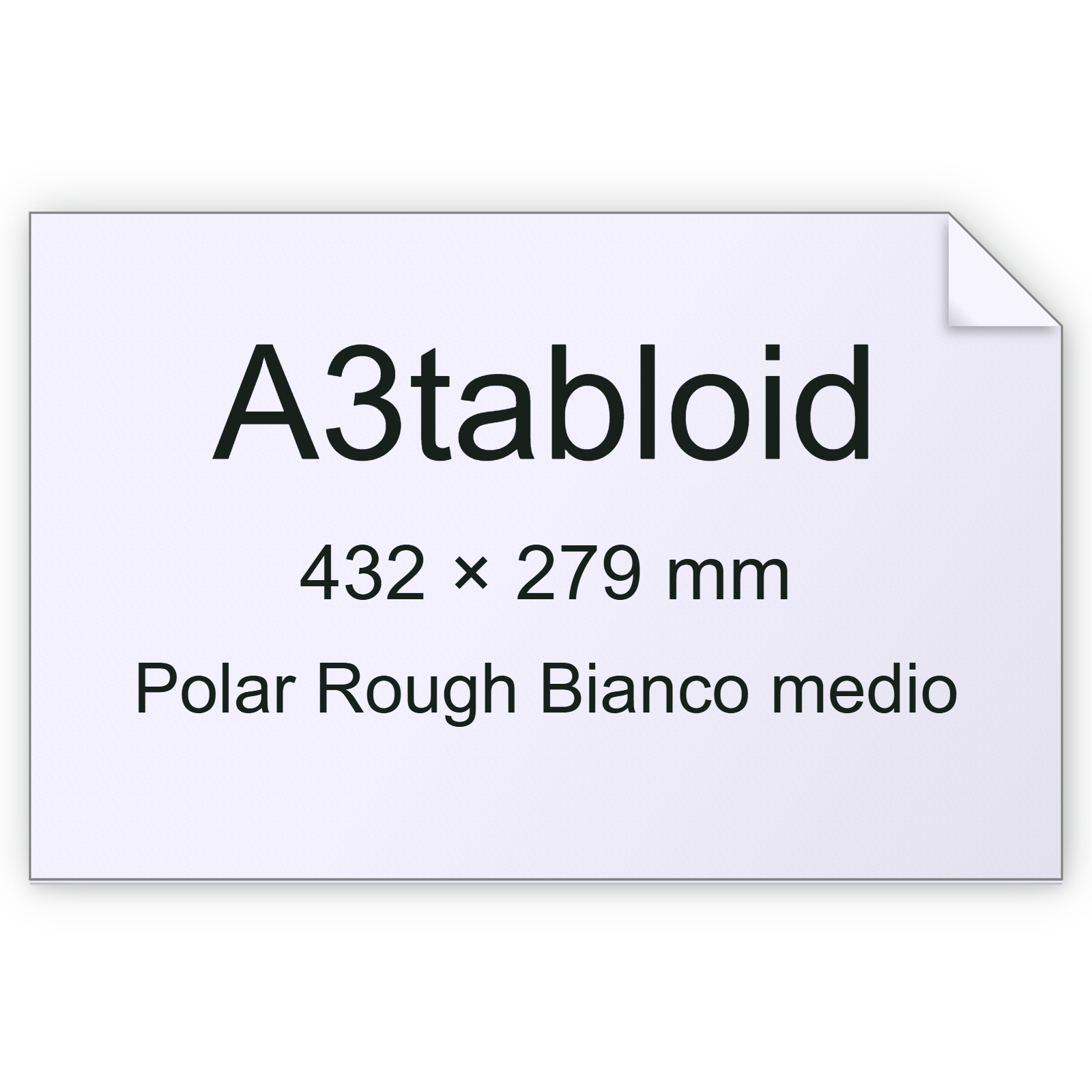Carta Polar Rough, Munken, Bianco, 100gr, a3tabloid bra2574a3tabloid