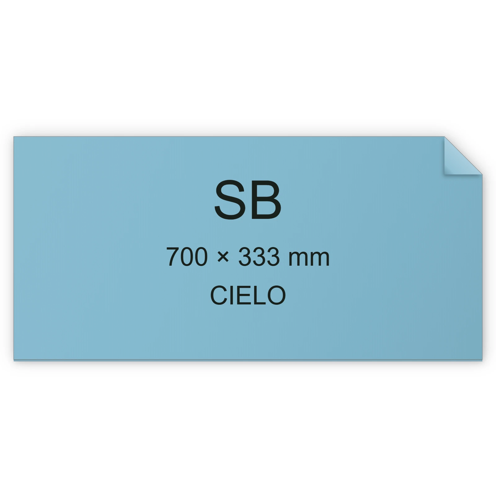 Cartoncino Favini, Bindakote Monolucido Colori Forti, 250 g/m², SB, CIELO 05 bra922SB
