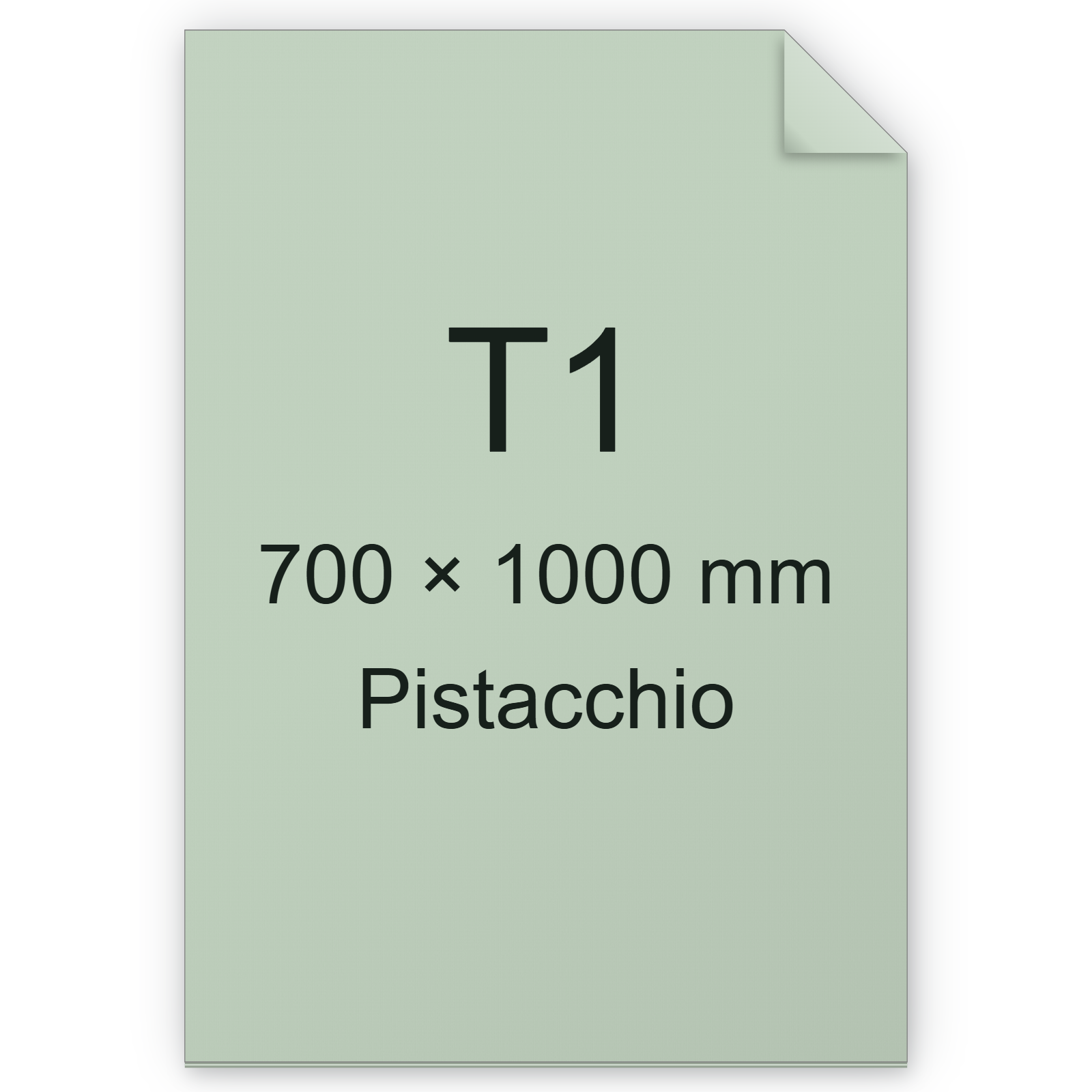Cartoncino Favini, Burano, 200 g/m², T1, PISTACCHIO 04 BRA841t1