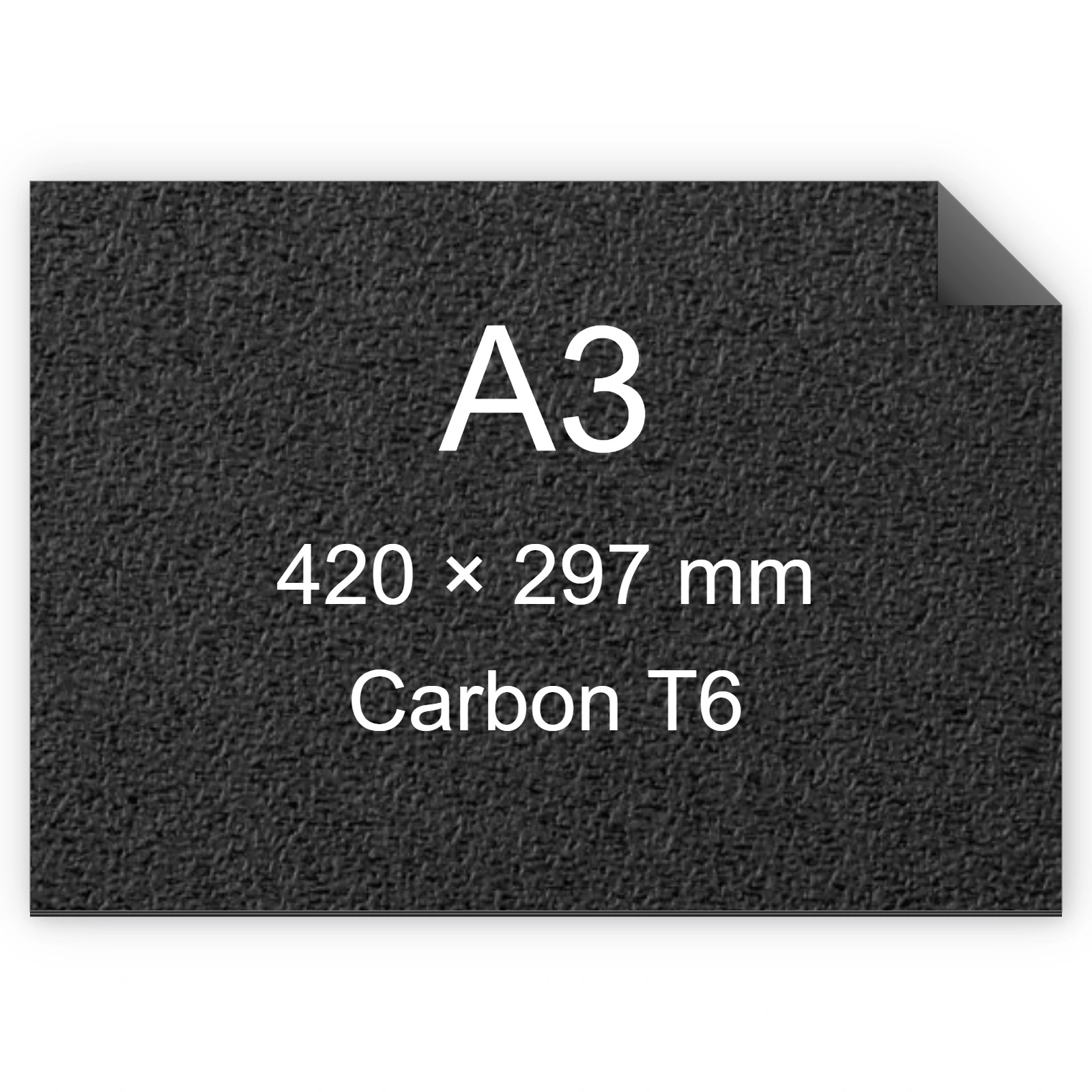 Carta Favini, Classy Covers, 115 g/m², A3, CARBON T6 bra6650a3