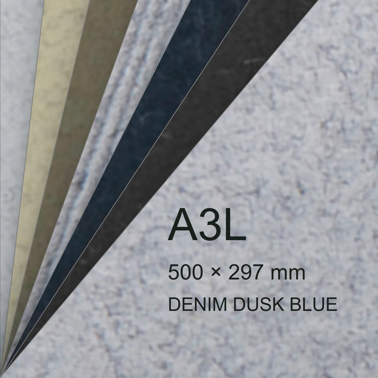 Cartoncino Favini, Refit, 250 g/m², A3L, DENIM DUSK BLUE bra6737a3l - immagine aggiuntiva