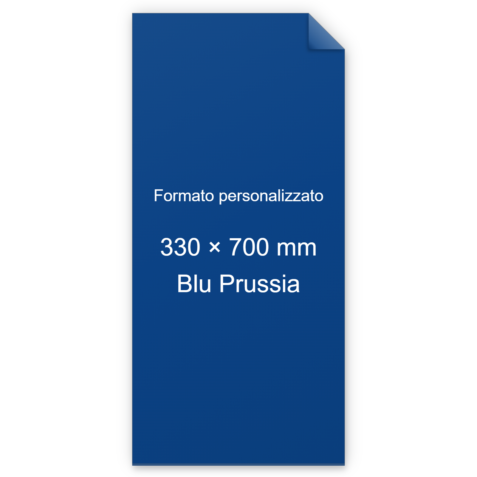 Cartoncino Favini, Burano, 320 g/m², 330x700 mm, BLU PRUSSIA 62 BRA811sb