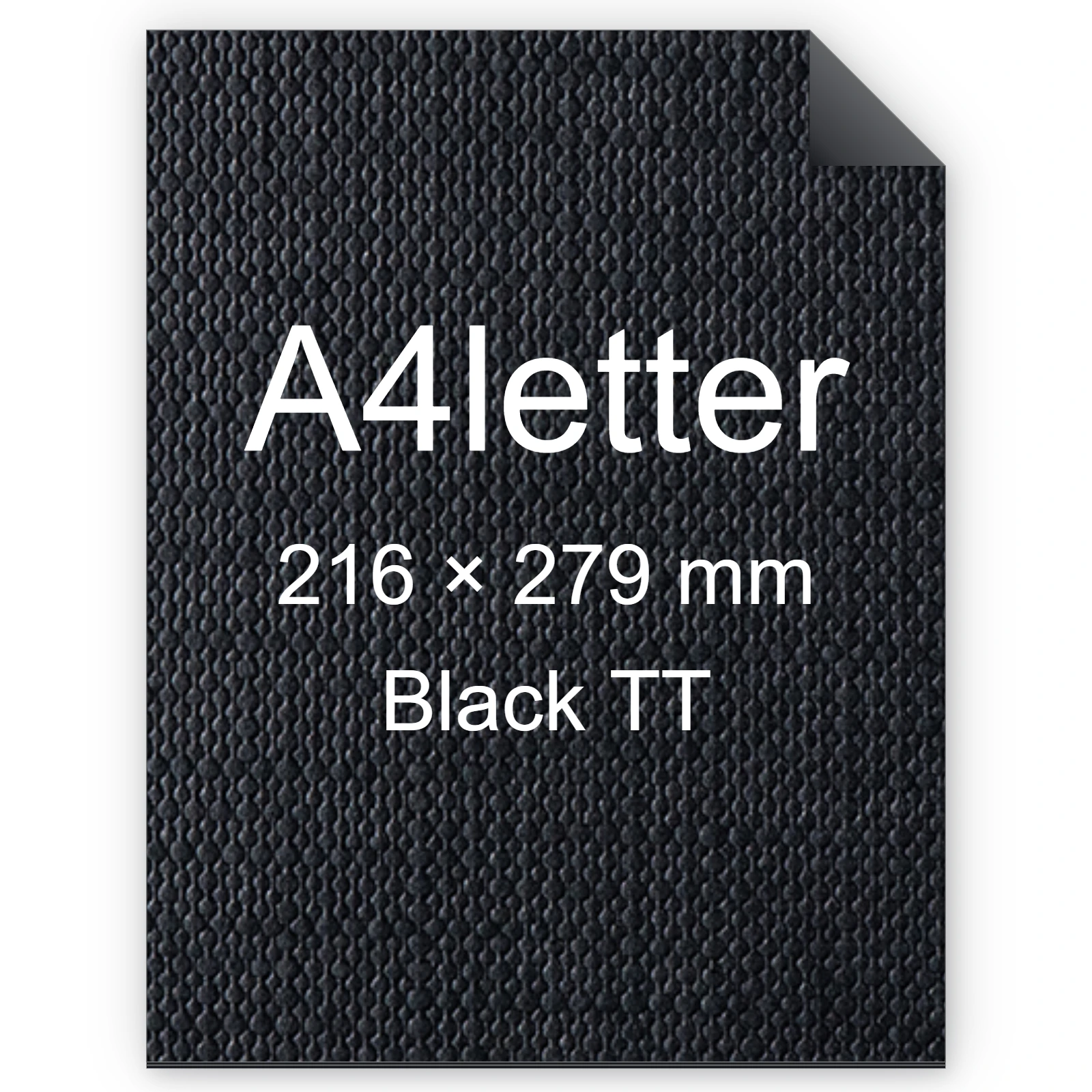 Cartoncino Favini, Classy Covers, 120 g/m², A4letter, BLACK TT bra6632a4letter