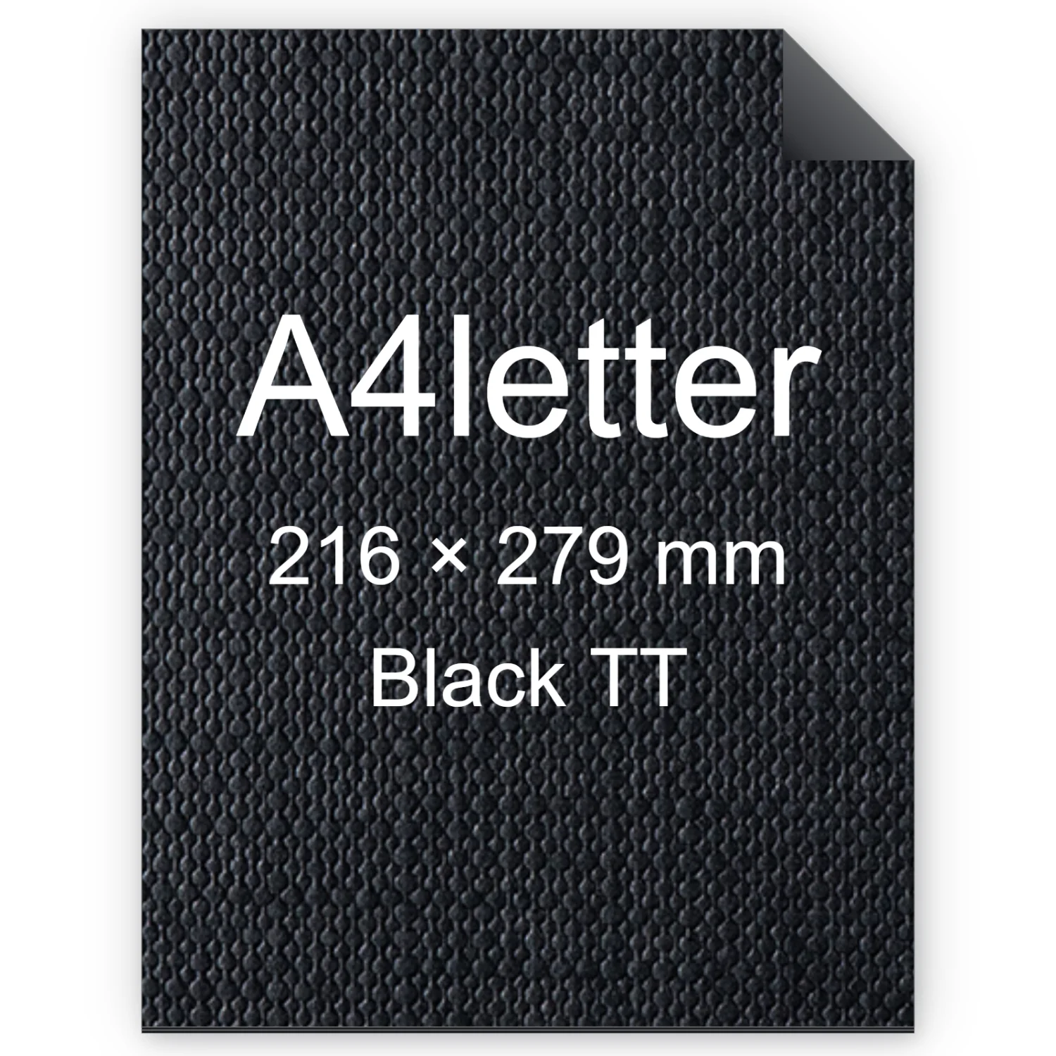 Cartoncino Favini, Classy Covers, 120 g/m², A4letter, BLACK TT bra6632a4letter