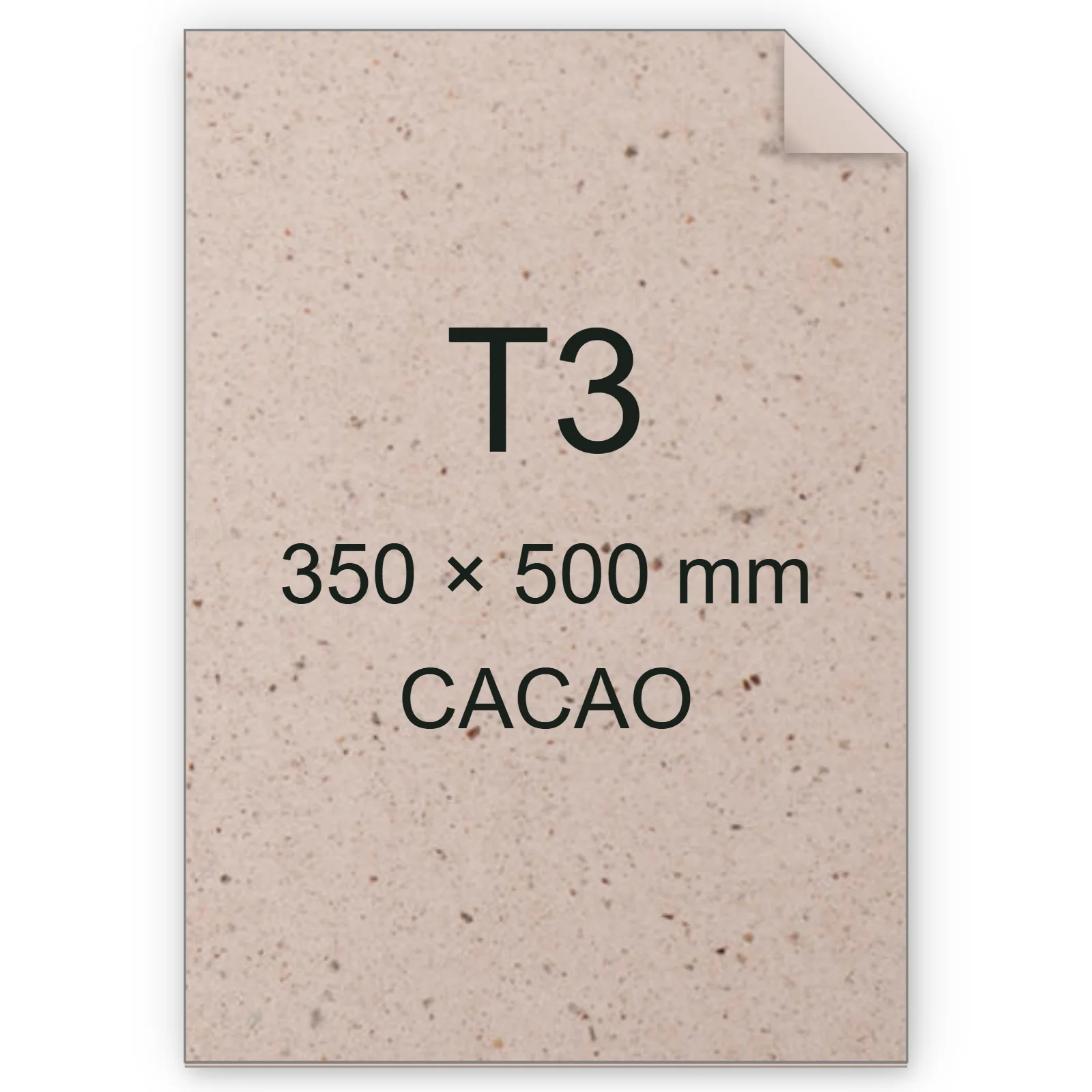 Cartoncino Favini, Crush, 120 g/m², T3, CACAO bra6698t3