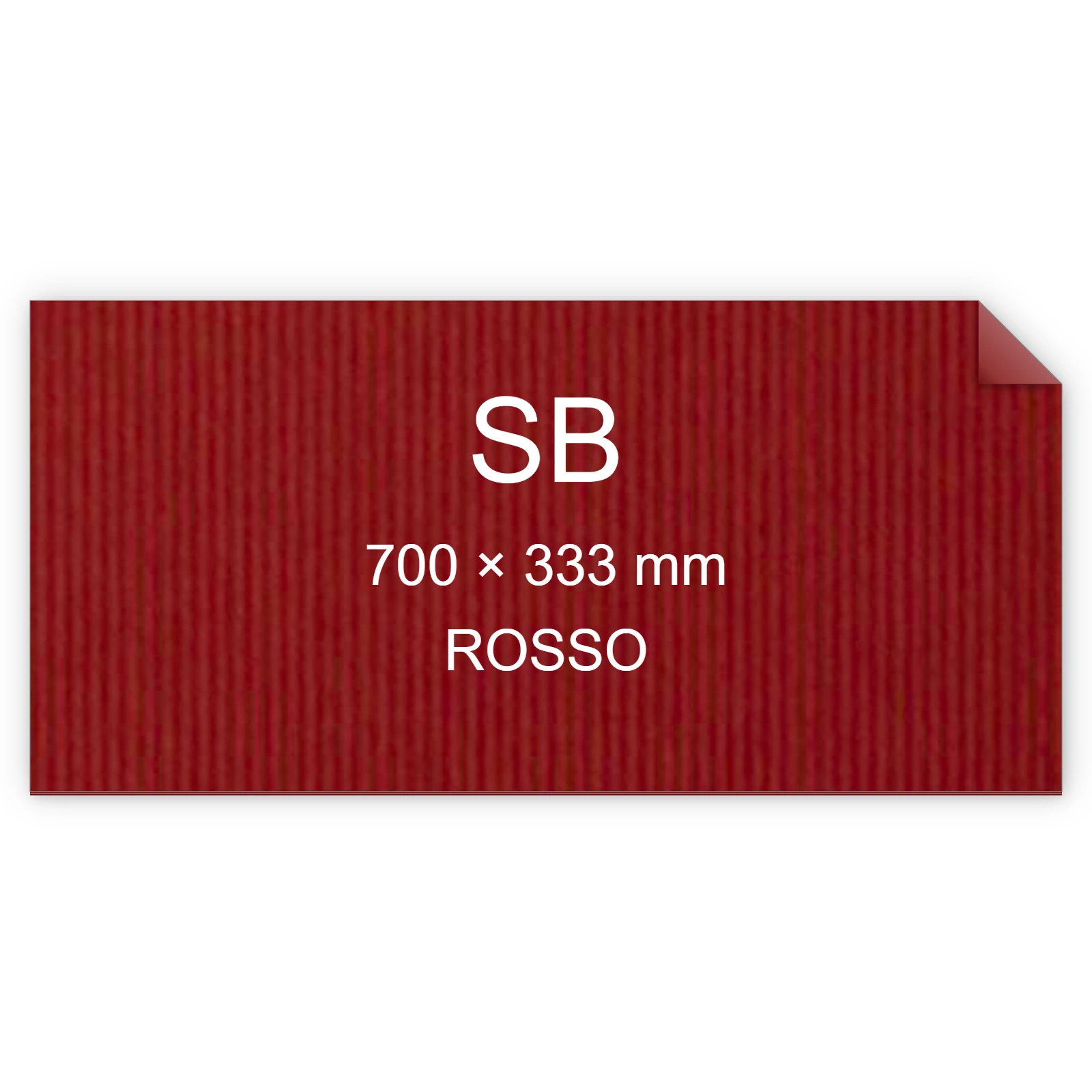 Cartoncino Favini, Twill, 120 g/m², SB, ROSSO bra678sb