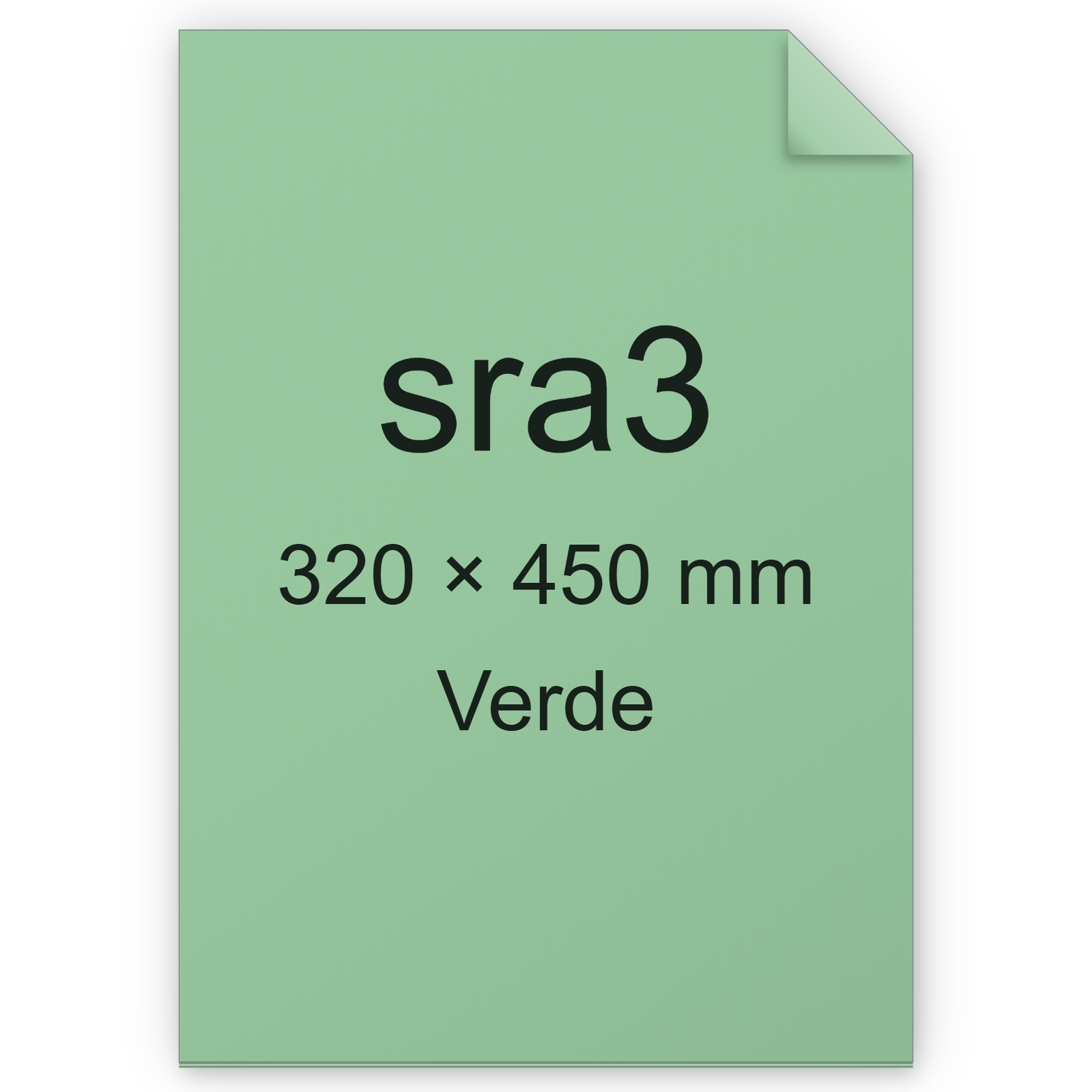 Cartoncino Favini, Burano, 120 g/m², SRA3, VERDE 09 bra798sra3