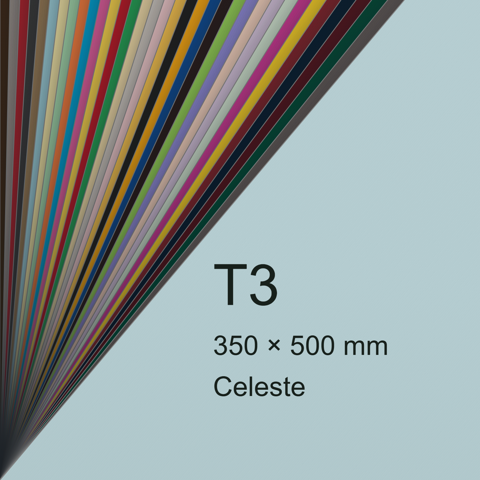 Cartoncino Favini, Burano, 140 g/m², T3, CELESTE 03 bra835T3 - immagine aggiuntiva