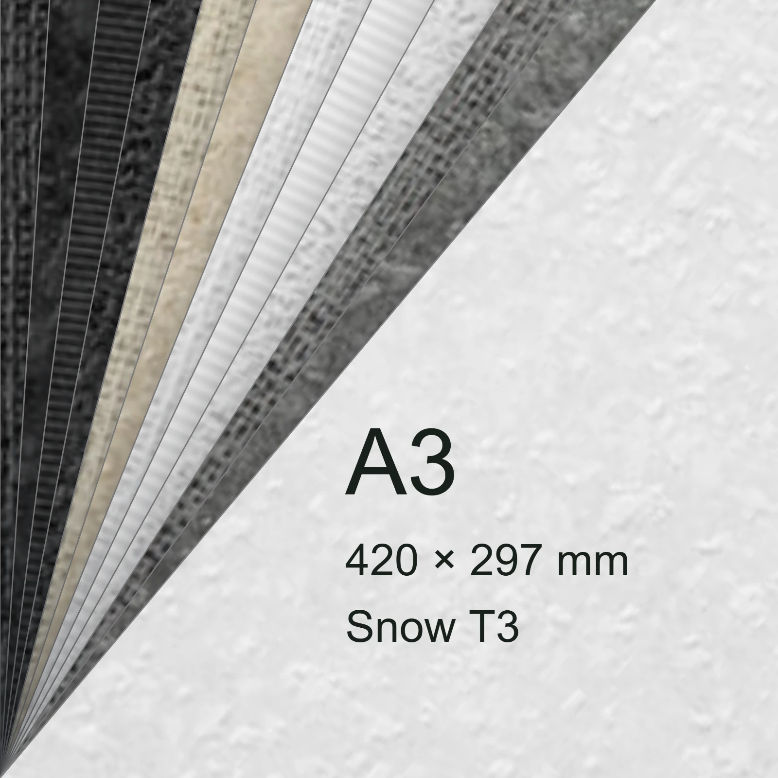 Carta Favini, Classy Covers, 115 g/m², A3, SNOW T3 bra6640a3 - immagine aggiuntiva
