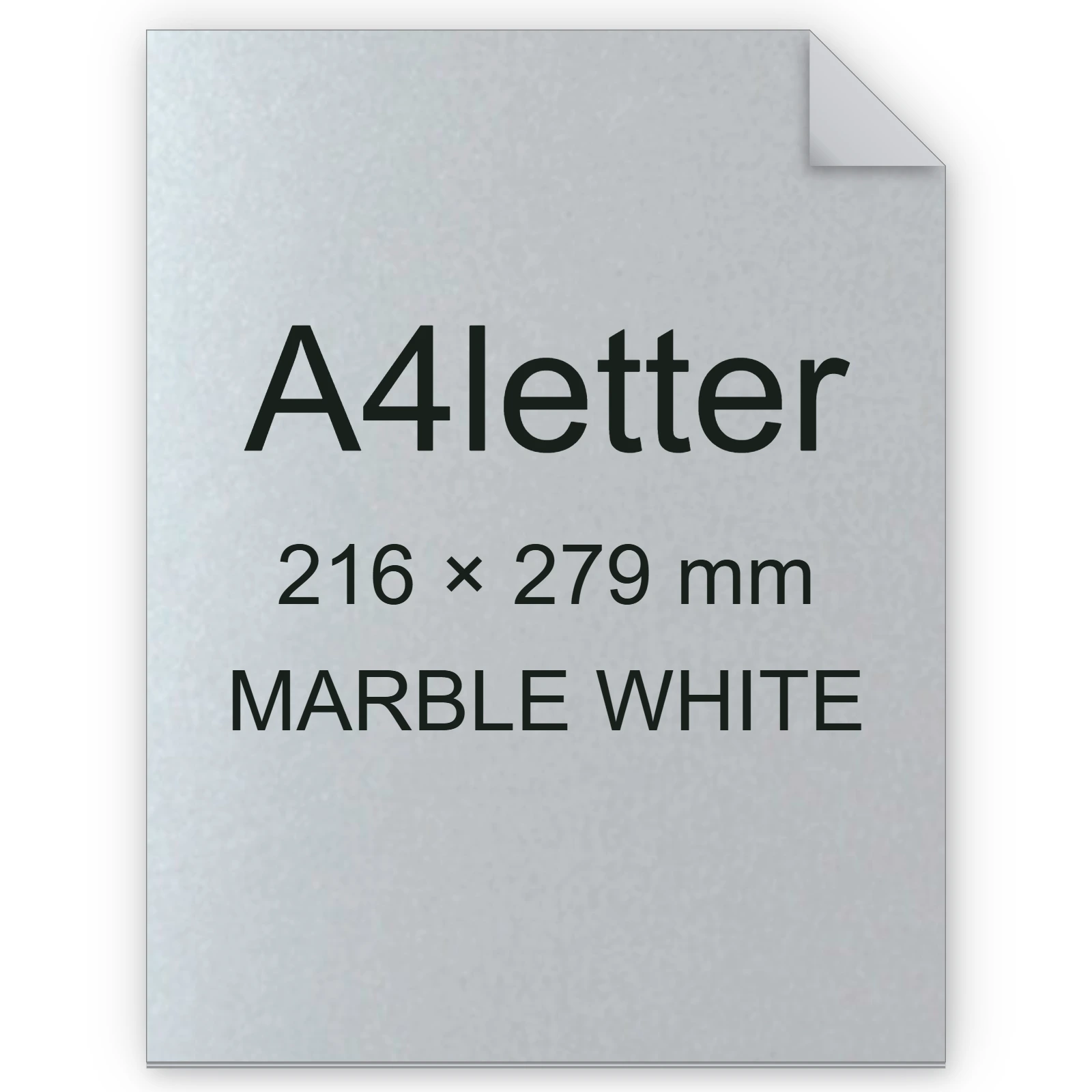 Cartoncino Favini, Majestic Digital HP Indigo, 120 g/m², A4letter, MARBLE WHITE bra6541a4letter