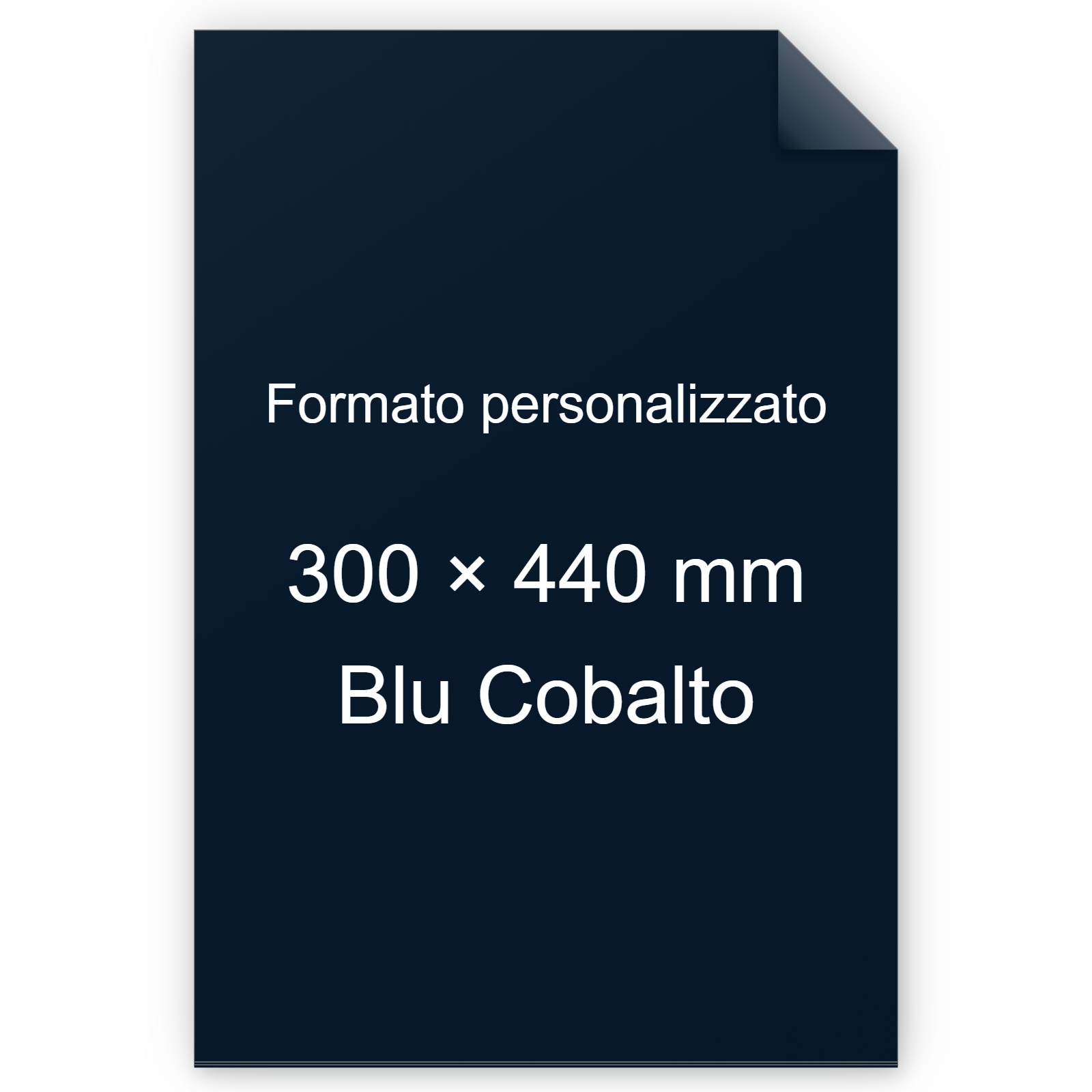 Cartoncino Favini, Burano, 320 g/m², 300x440 mm, BLU COBALTO 66 BRA860a3+