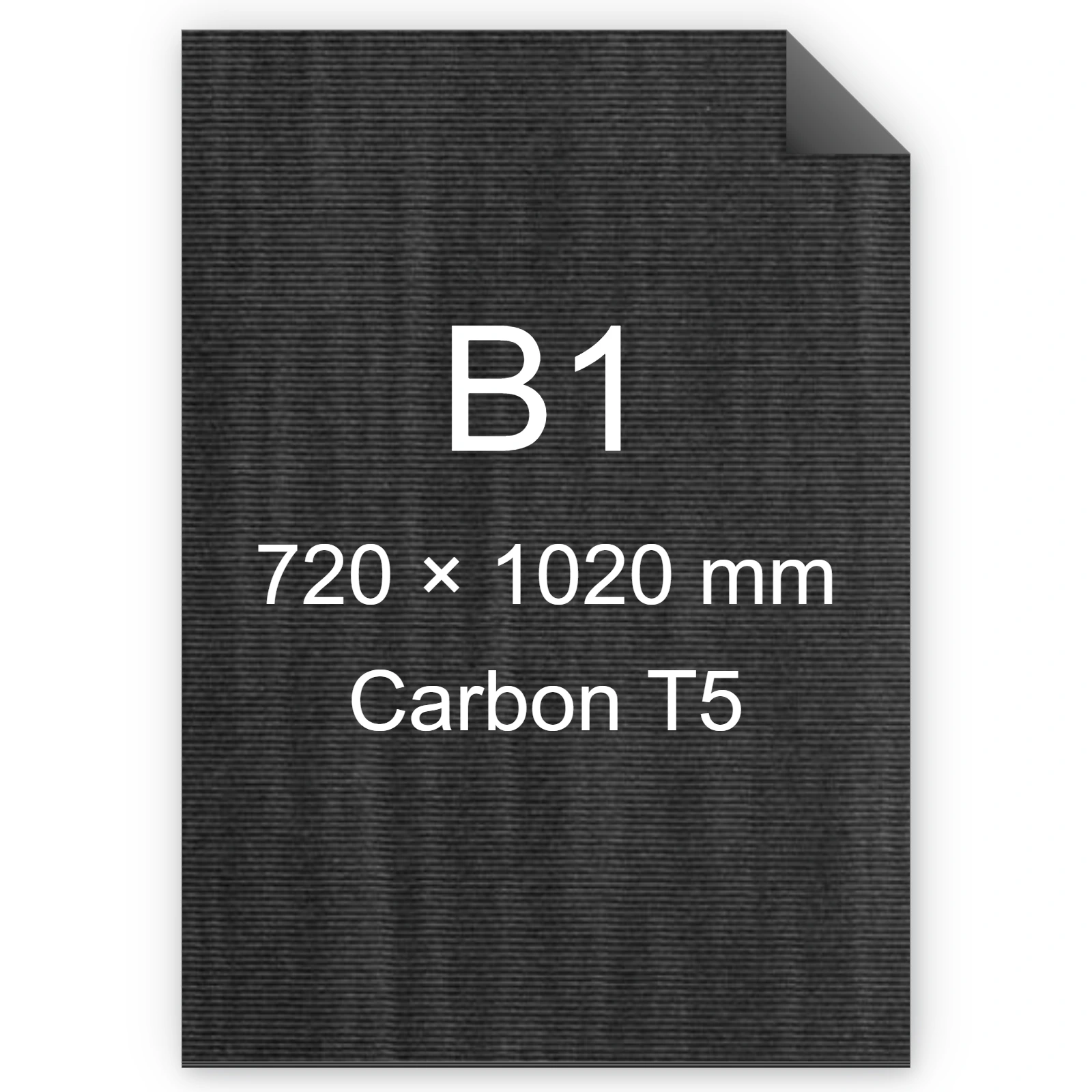 Carta Favini, Classy Covers, 115 g/m², B1, CARBON T5 bra6649b1