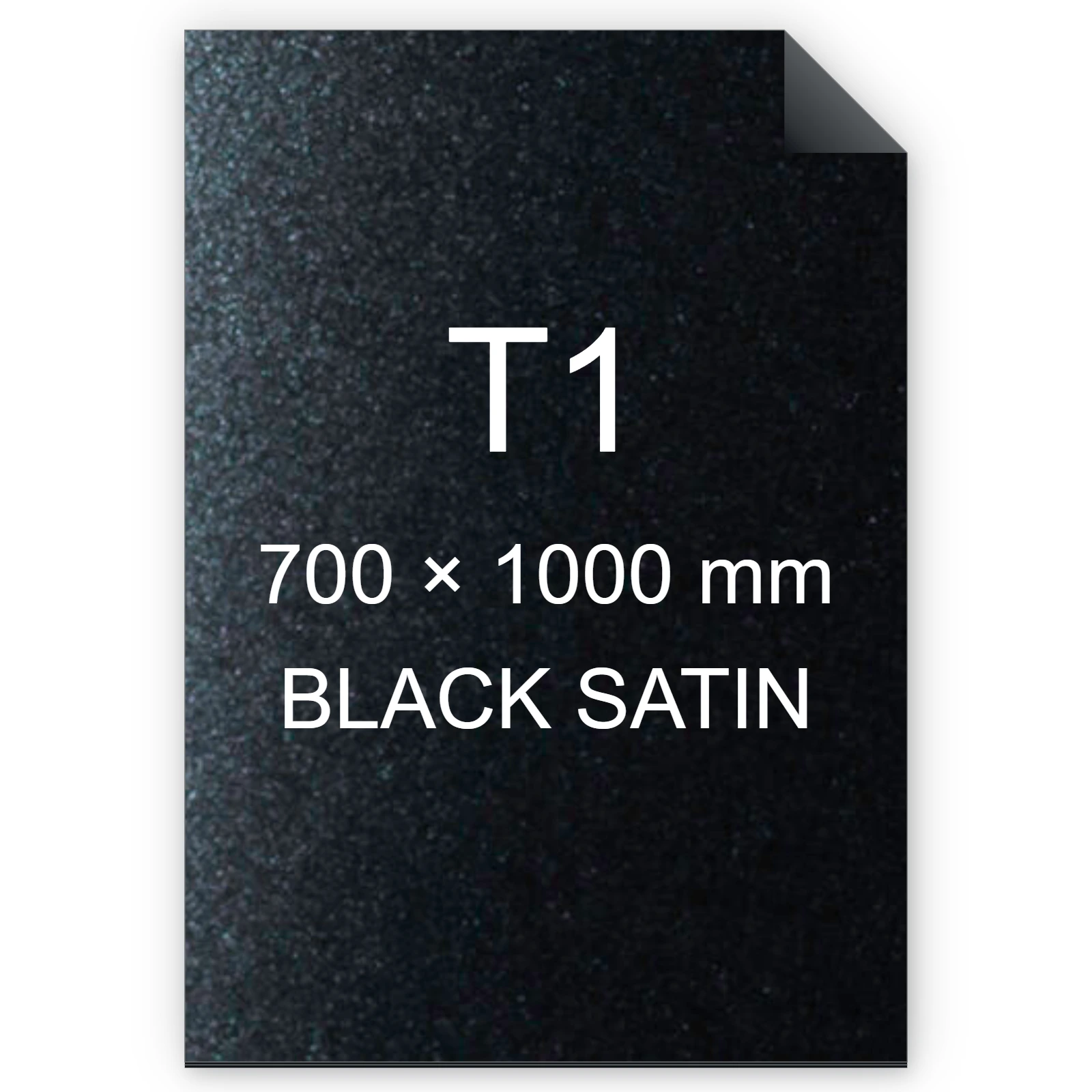 Cartoncino Favini, Majestic Satin, 290 g/m², T1, BLACK SATIN bra1024t1