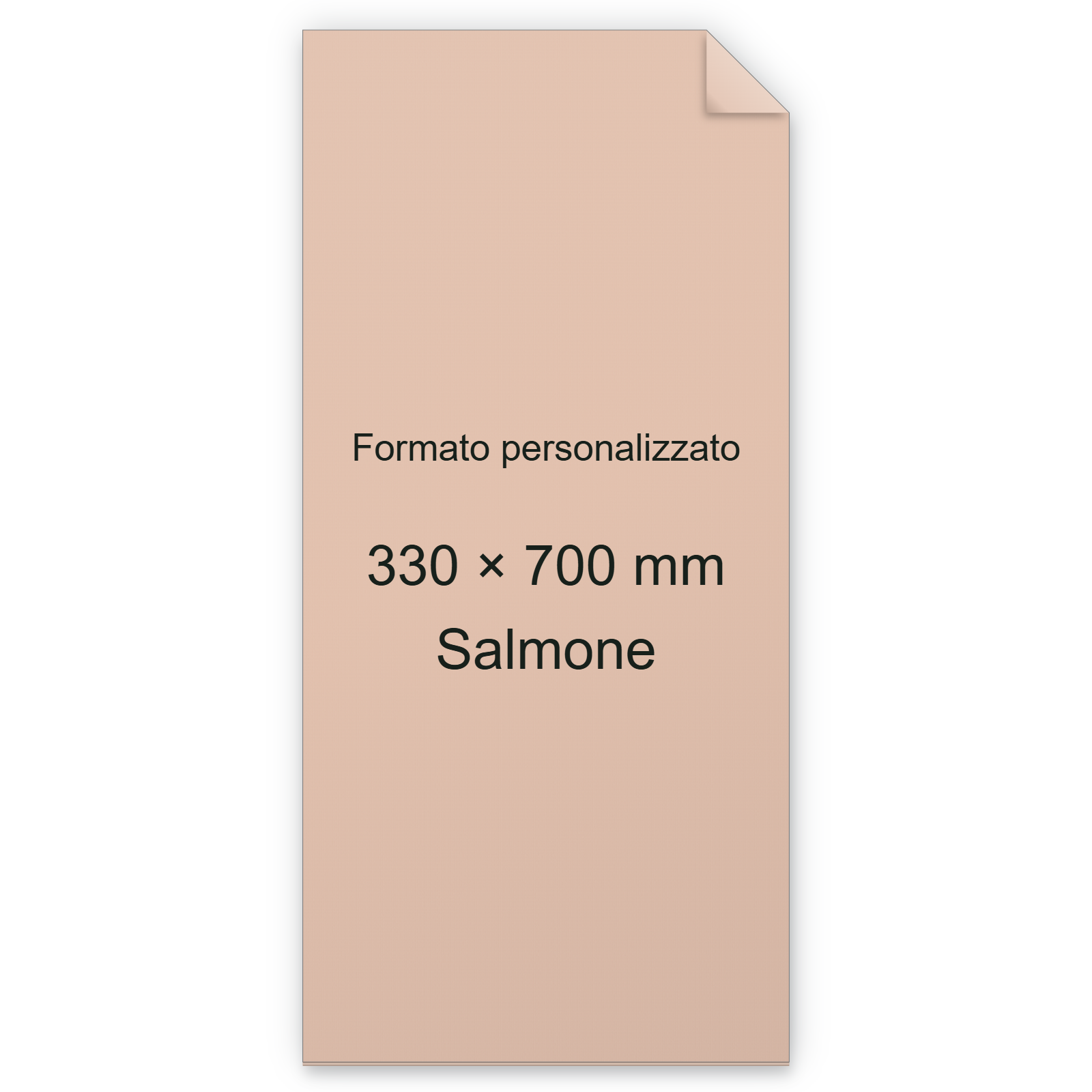 Cartoncino Favini, Burano, 140 g/m², 330x700 mm, SALMONE 05 bra827SB