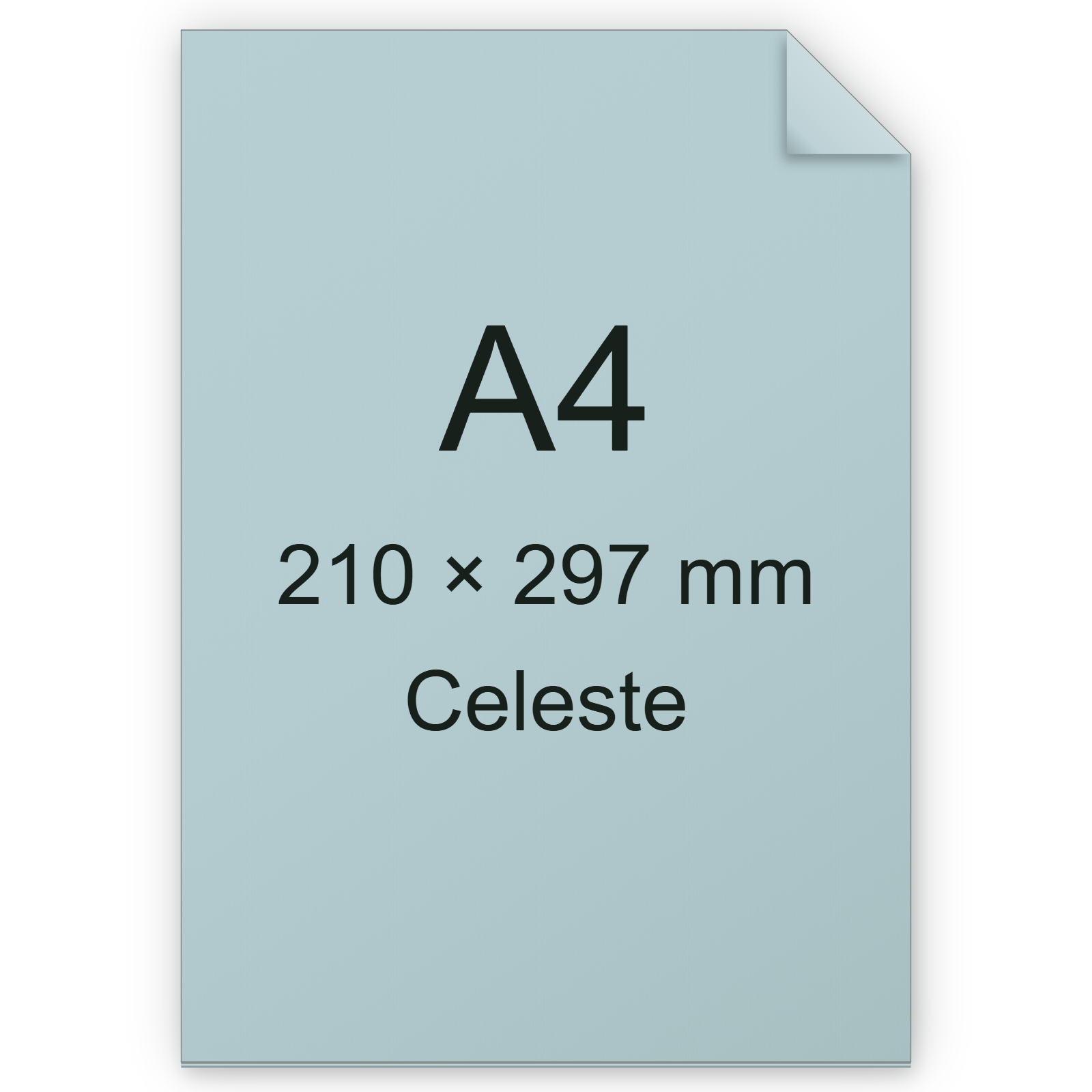 Cartoncino Favini, Burano, 200 g/m², A4, CELESTE 03 bra836