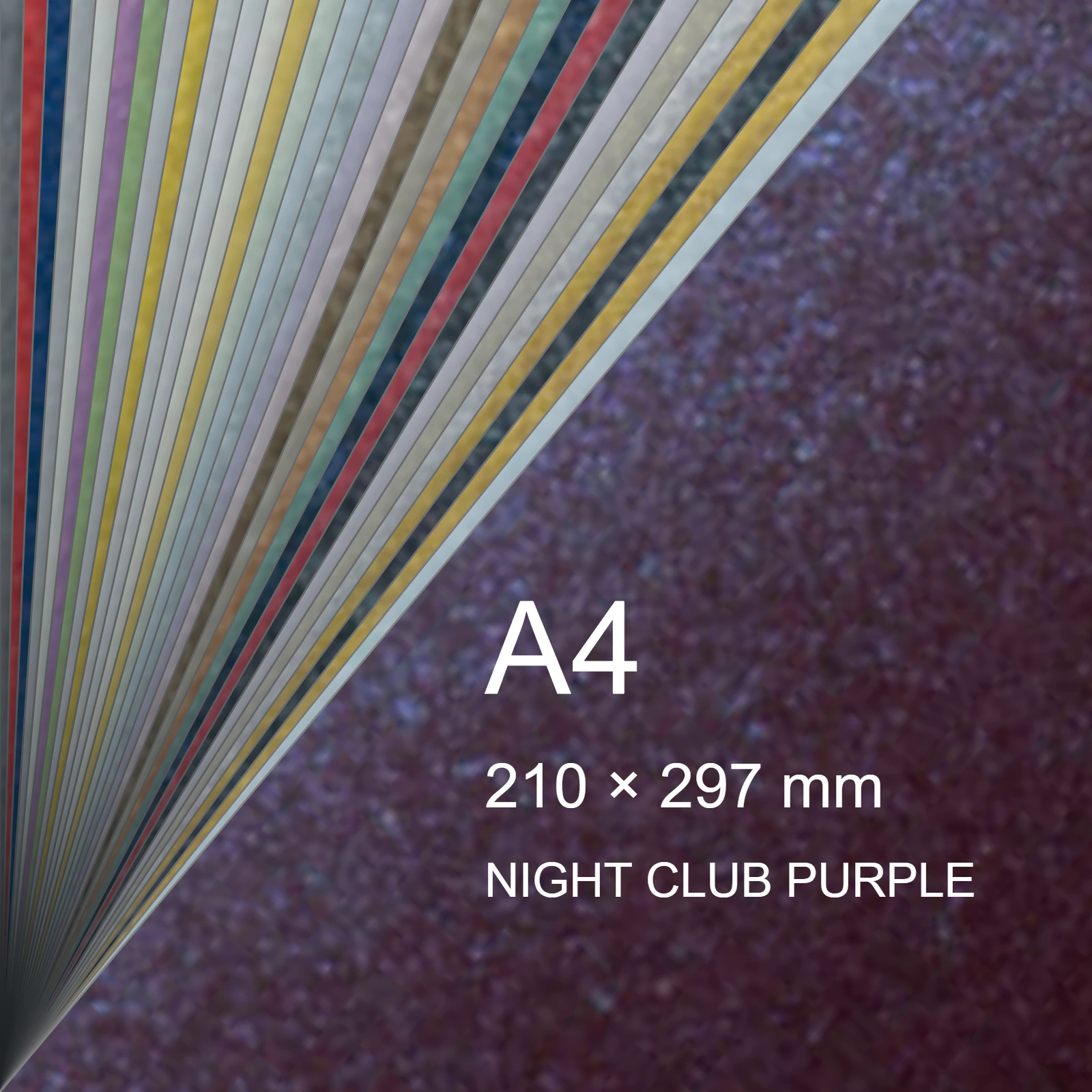 Cartoncino Favini, Majestic Classic, 290 g/m², A4, NIGHT CLUB PURPLE bra763 - immagine aggiuntiva