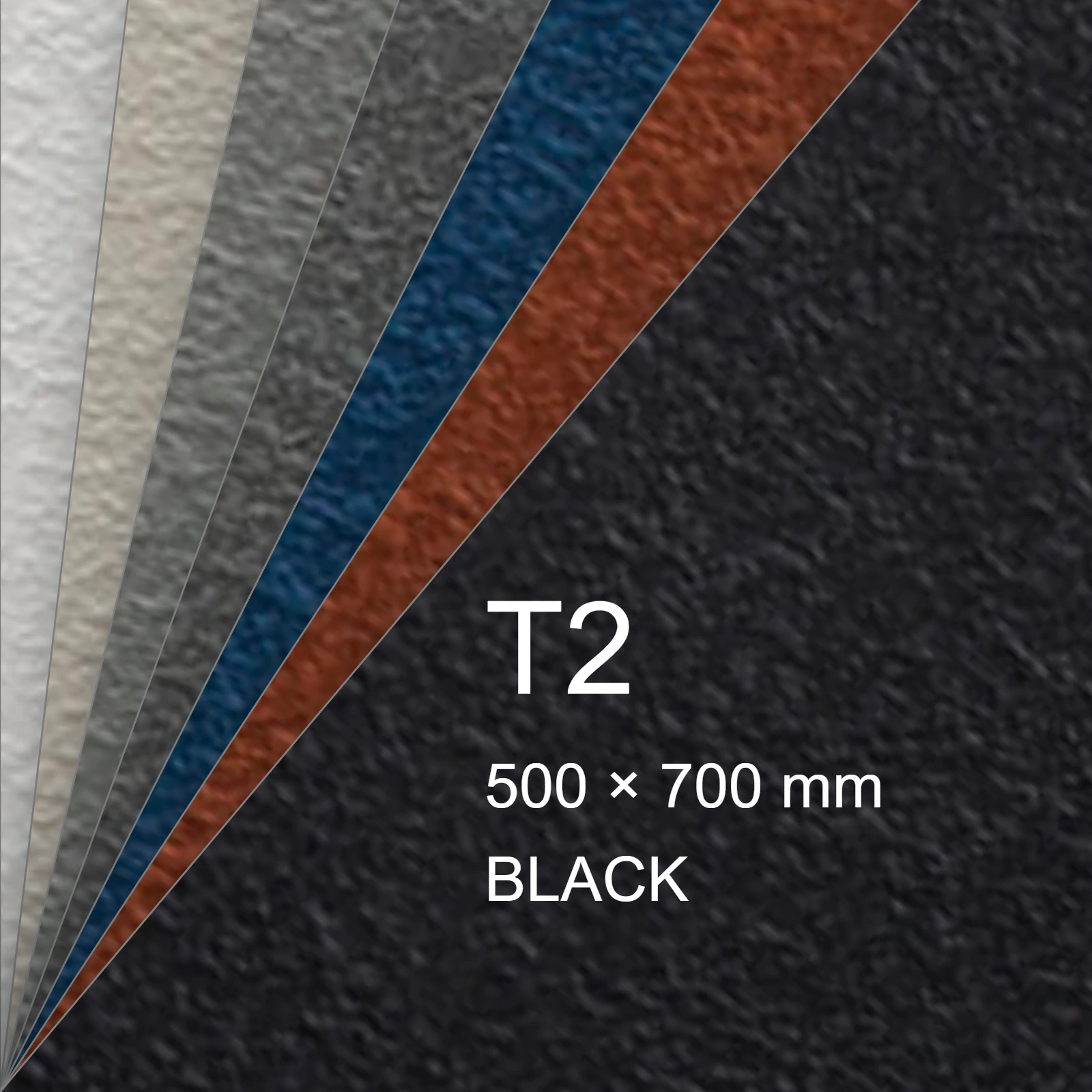 Cartoncino Favini, Tokyo, 120 g/m², T2, BLACK bra6609t2 - immagine aggiuntiva