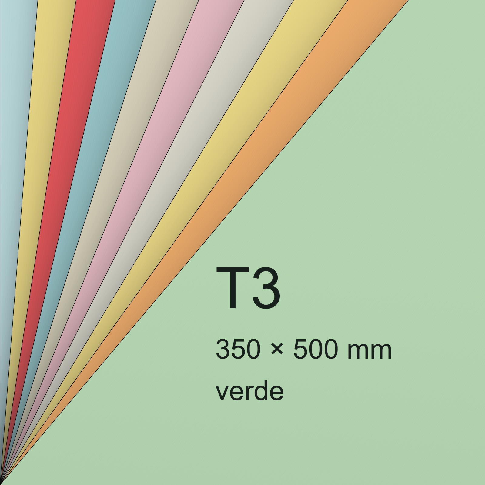 Cartoncino ManilaFormosa VERDE, t3, 140gr BRA537t3 - immagine aggiuntiva