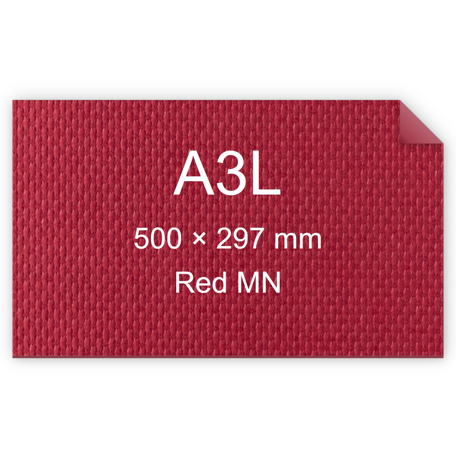 Cartoncino Favini, Classy Covers, 120 g/m², A3L, RED MN bra6618a3l