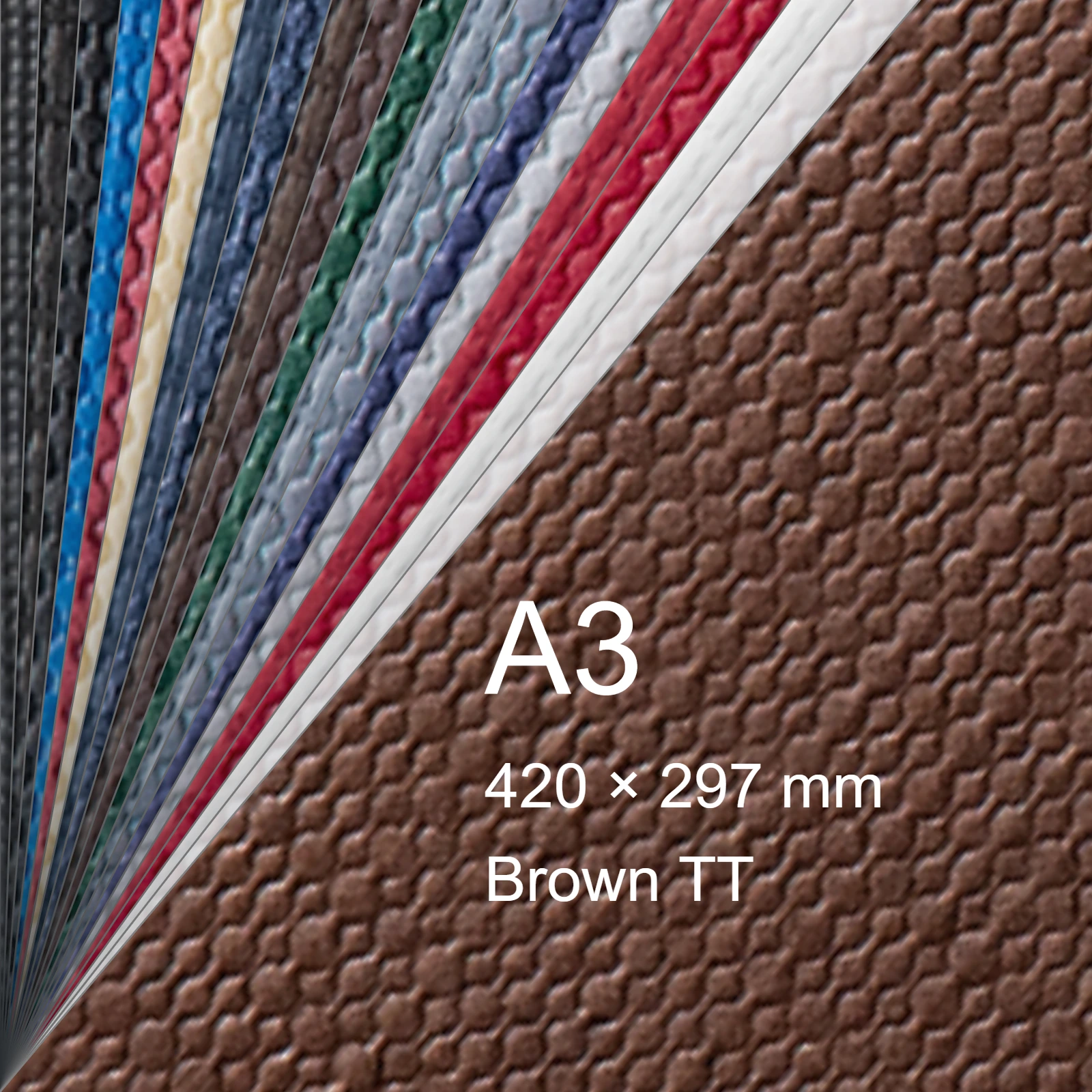 Cartoncino Favini, Classy Covers, 120 g/m², A3, BROWN TT bra6629a3 - immagine aggiuntiva