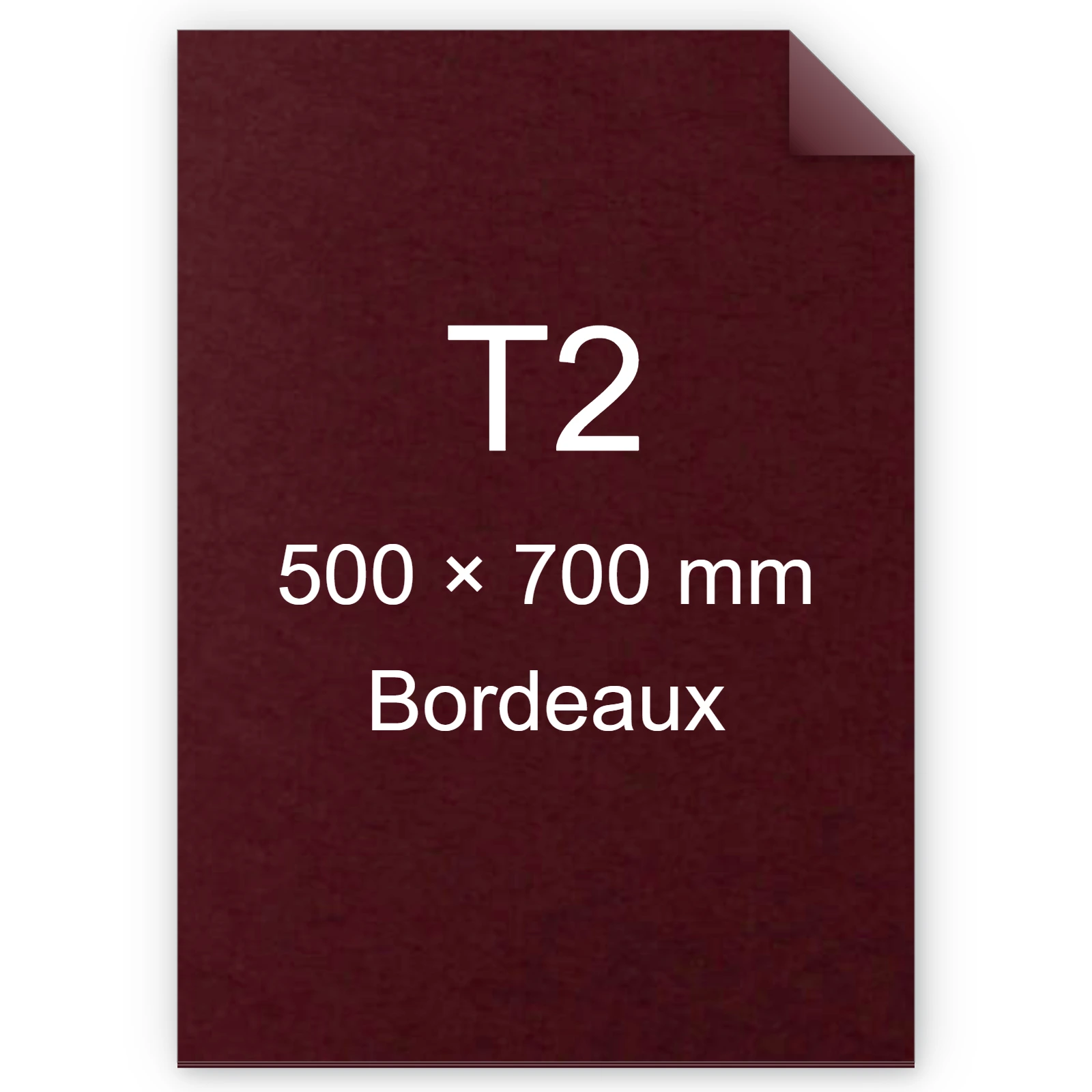 Cartoncino Favini, Burano, 250 g/m², T2, BORDEAUX 76 BRA862t2