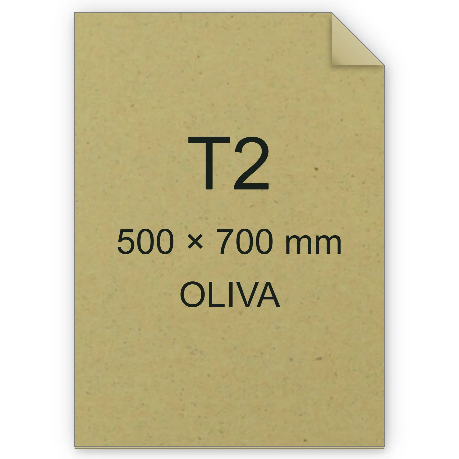 Cartoncino Favini, Crush, 350 g/m², T2, OLIVA bra6703t2