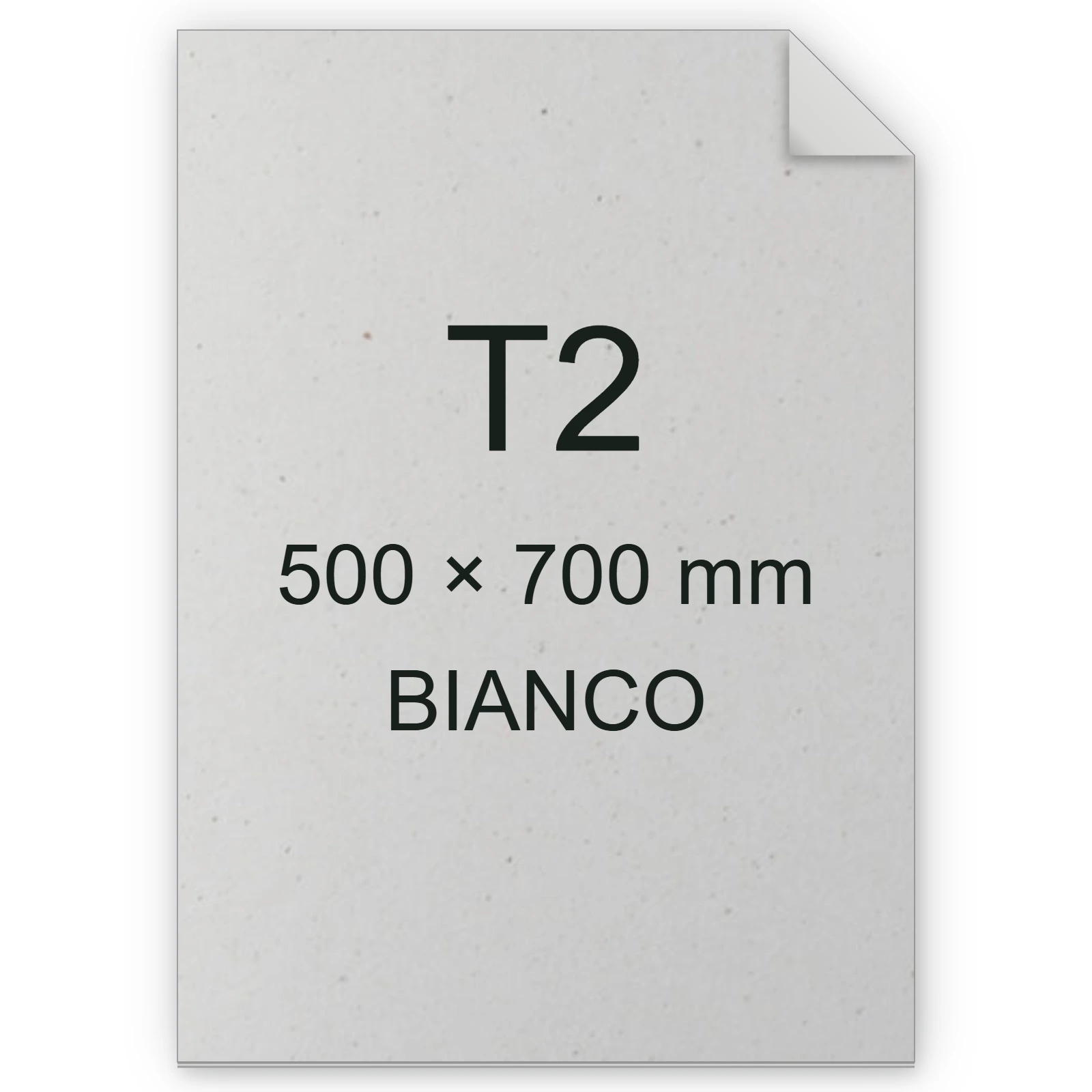 Cartoncino Favini, Shiro AlgaCarta, 160 g/m², T2, BIANCO BRA641t2