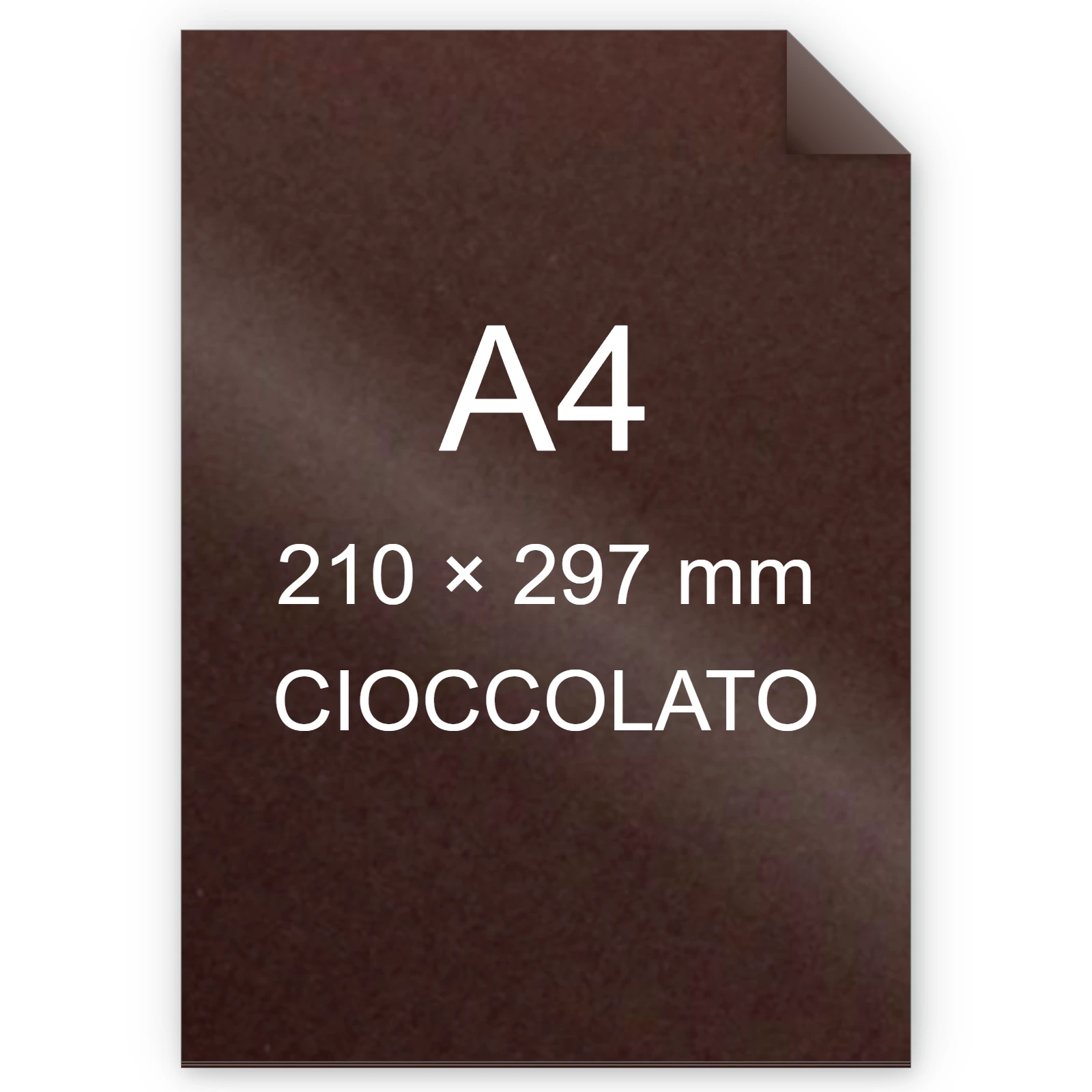 Cartoncino Favini, Prisma Plastificato, 250 g/m², A4, CIOCCOLATO bra1323