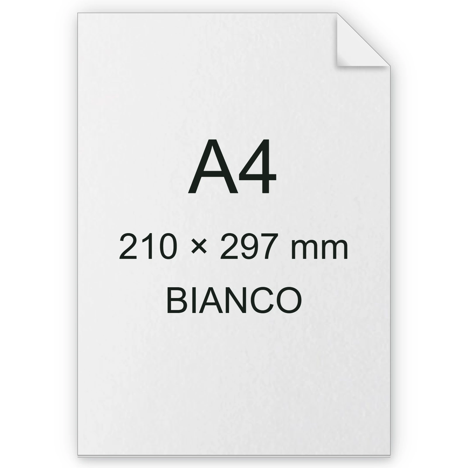 Cartoncino Favini, Sumo (2 mm), 1350 g/m², A4, BIANCO BRA88