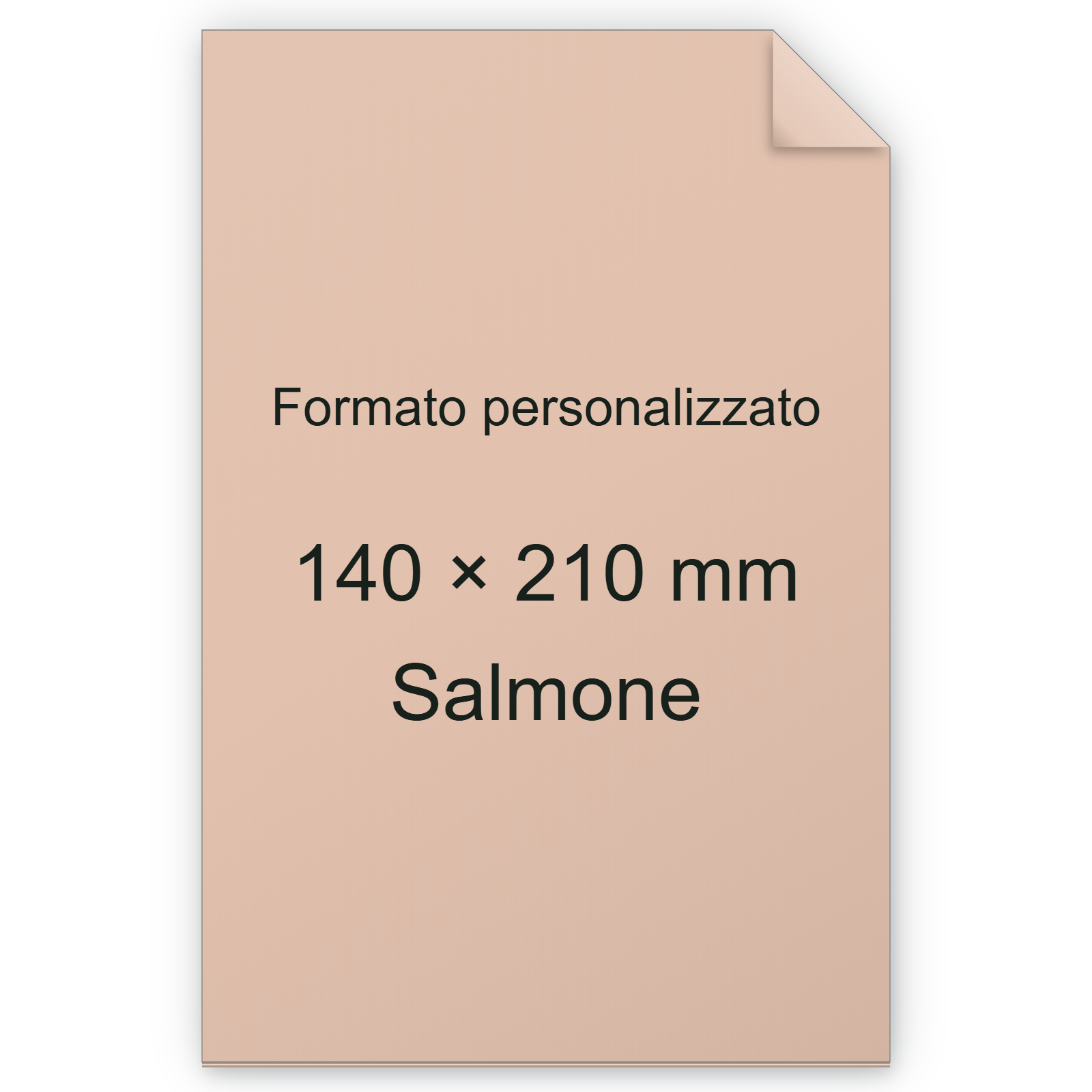Cartoncino Favini, Burano, 140 g/m², 140x210 mm, SALMONE 05 bra827A5