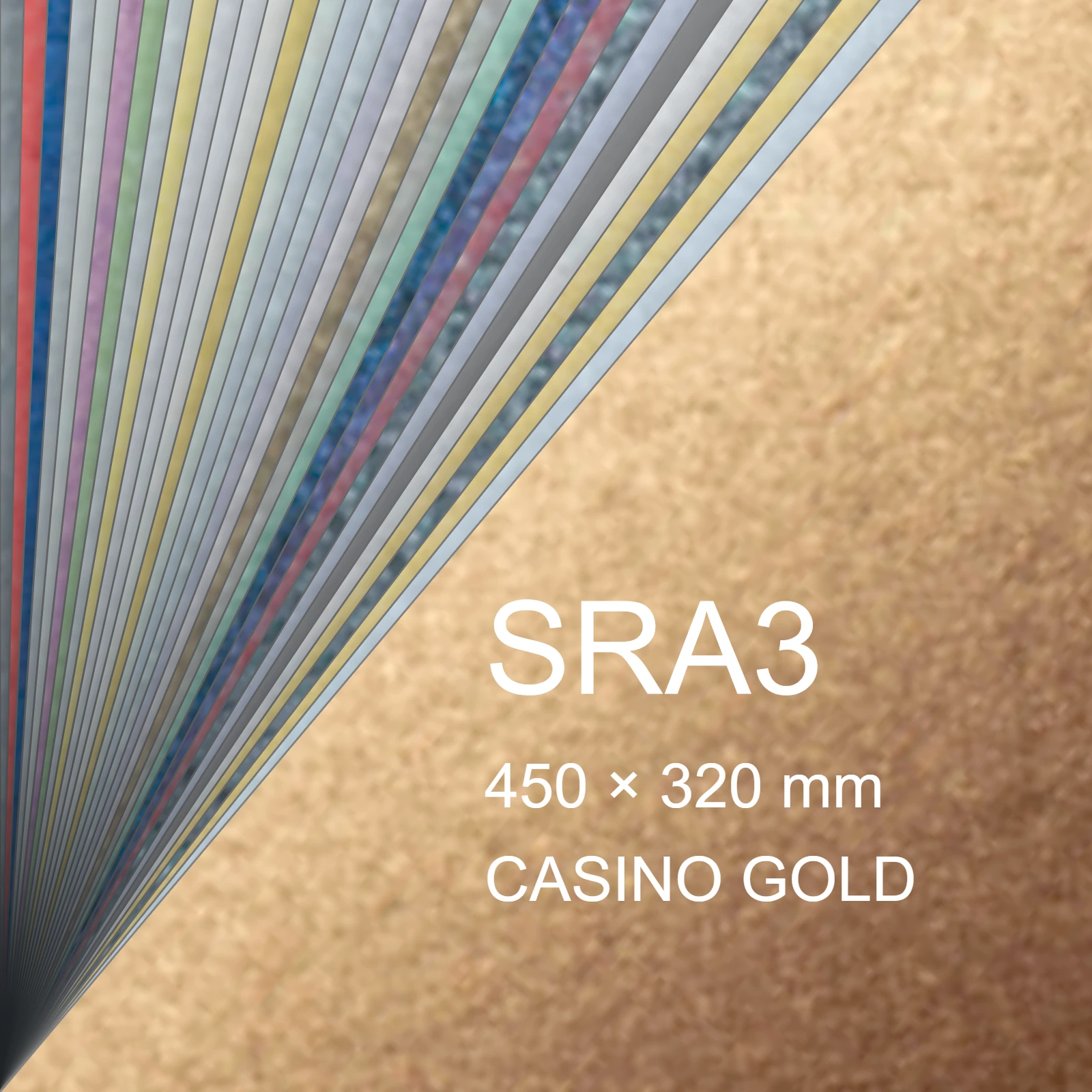 Cartoncino Favini, Majestic Classic, 290 g/m², SRA3, CASINO GOLD bra759sra3 - immagine aggiuntiva