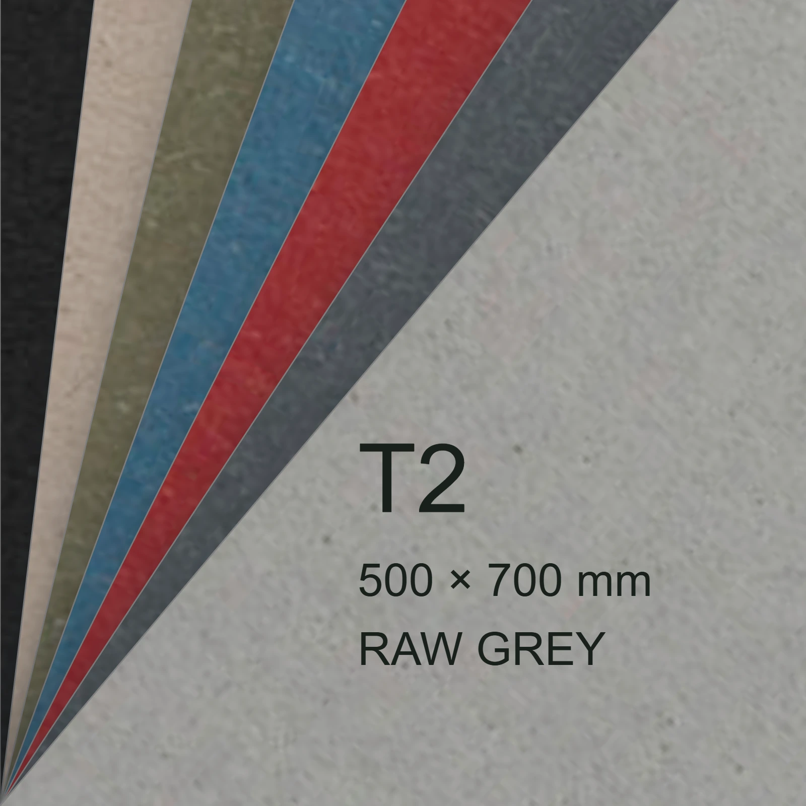 Cartoncino Favini, Shiro Echo Raw, 350 g/m², T2, RAW GREY bra6658t2 - immagine aggiuntiva