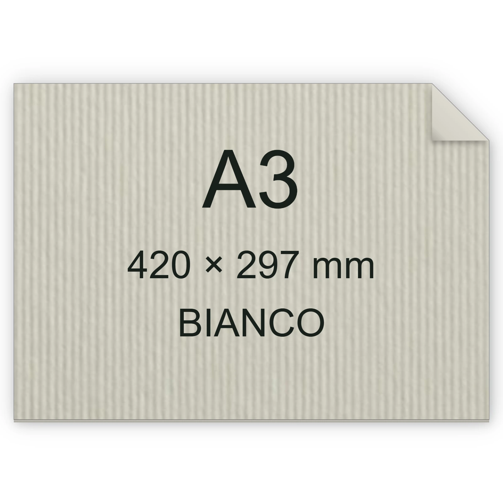 Cartoncino Favini, Twill, 240 g/m², A3, BIANCO bra690a3