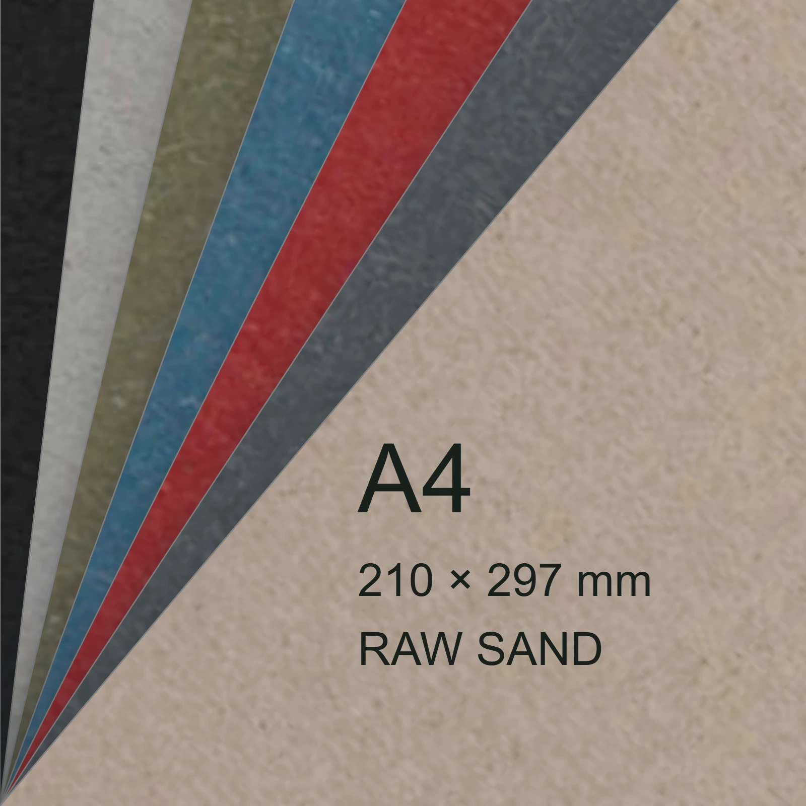 Cartoncino Favini, Shiro Echo Raw, 200 g/m², A4, RAW SAND bra6660 - immagine aggiuntiva