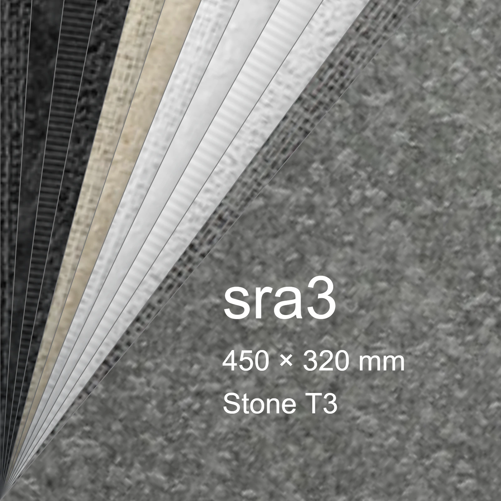 Carta Favini, Classy Covers, 115 g/m², sra3, STONE T3 bra6646sra3 - immagine aggiuntiva