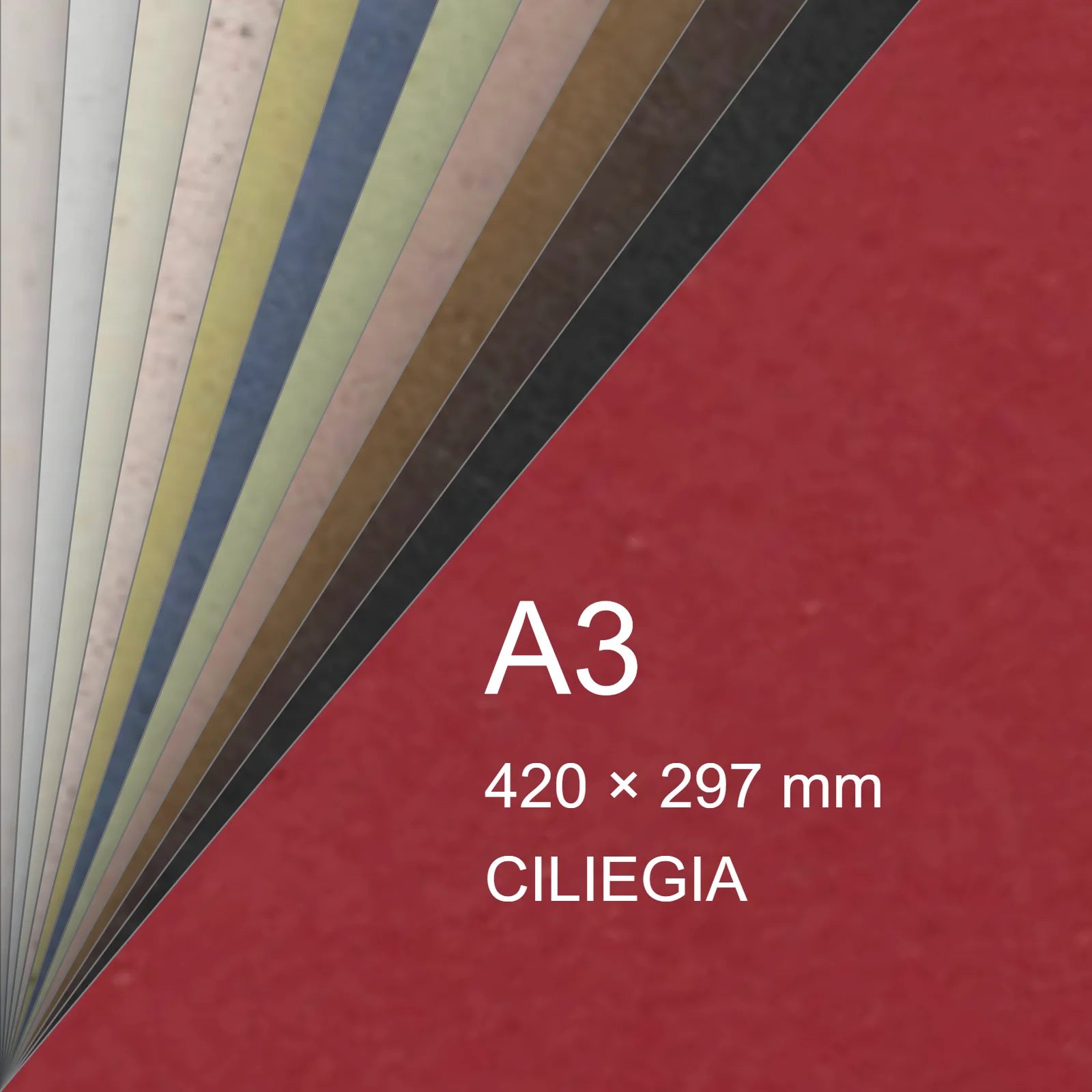 Cartoncino Favini, Crush, 350 g/m², A3, CILIEGIA bra6709a3 - immagine aggiuntiva