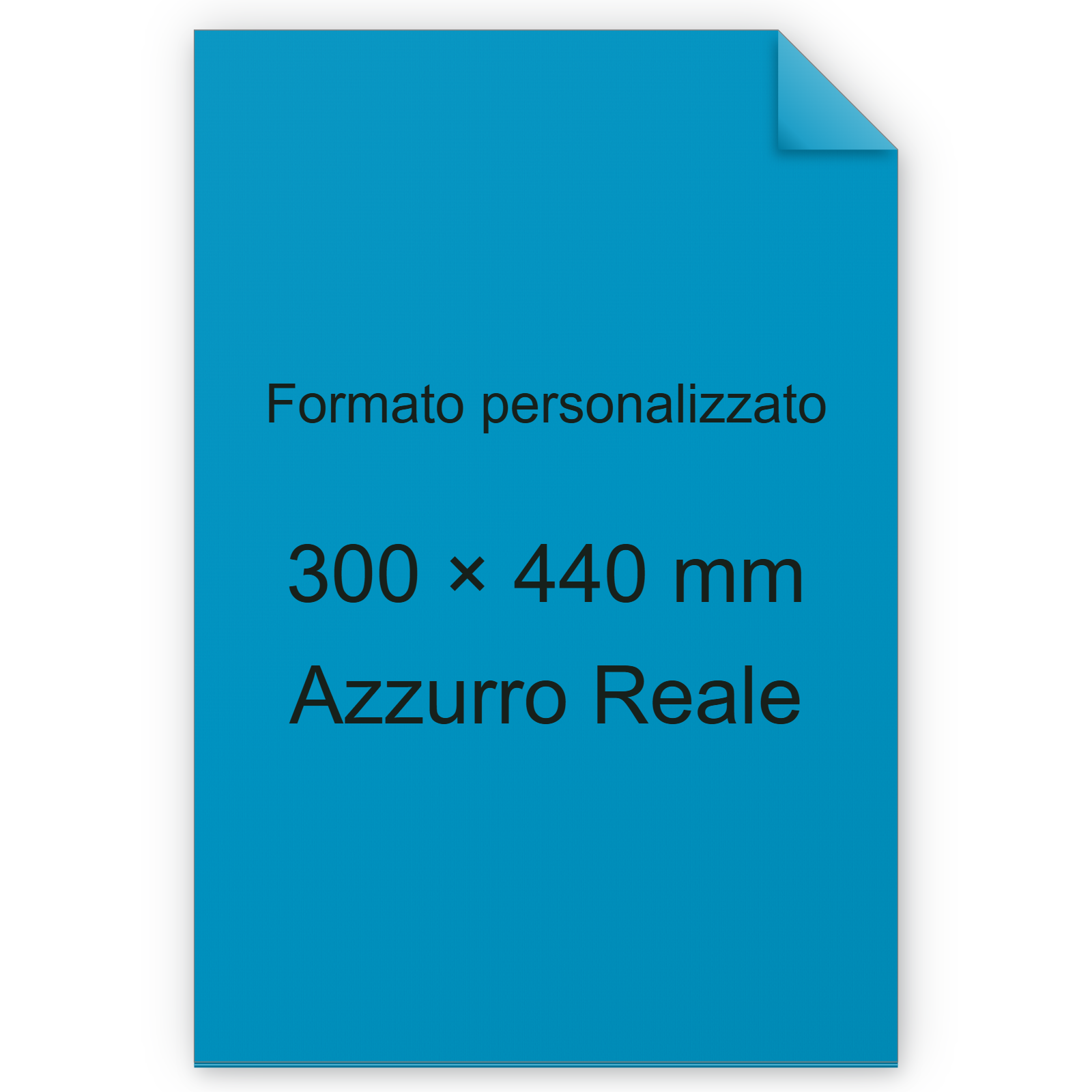 Cartoncino Favini, Burano, 140 g/m², 300x440 mm, AZZURRO REALE 55 bra579A3+