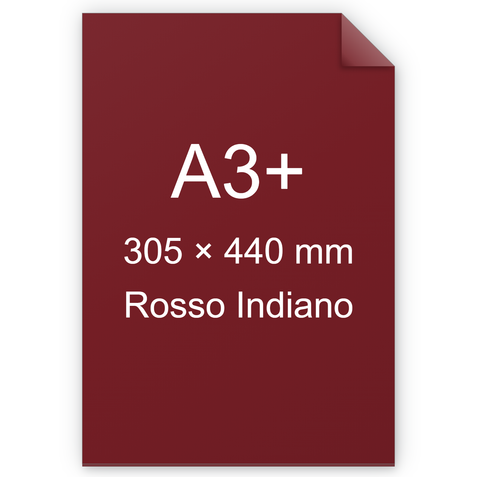 Cartoncino Favini, Burano, 200 g/m², A3+, ROSSO INDIANO 69 BRA855a3+