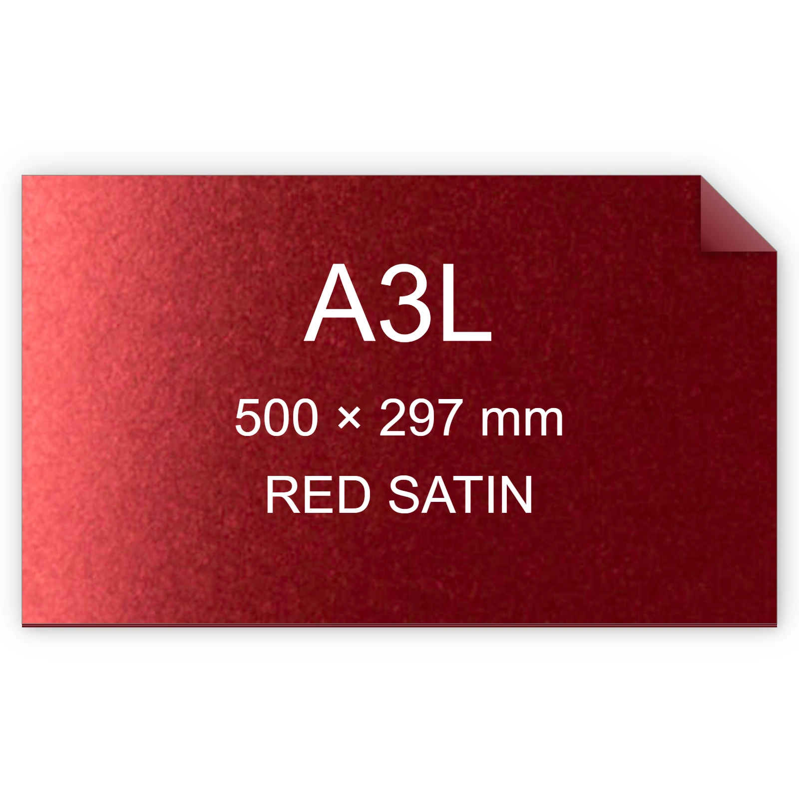 Cartoncino Favini, Majestic Satin, 290 g/m², A3L, RED SATIN bra1018a3l