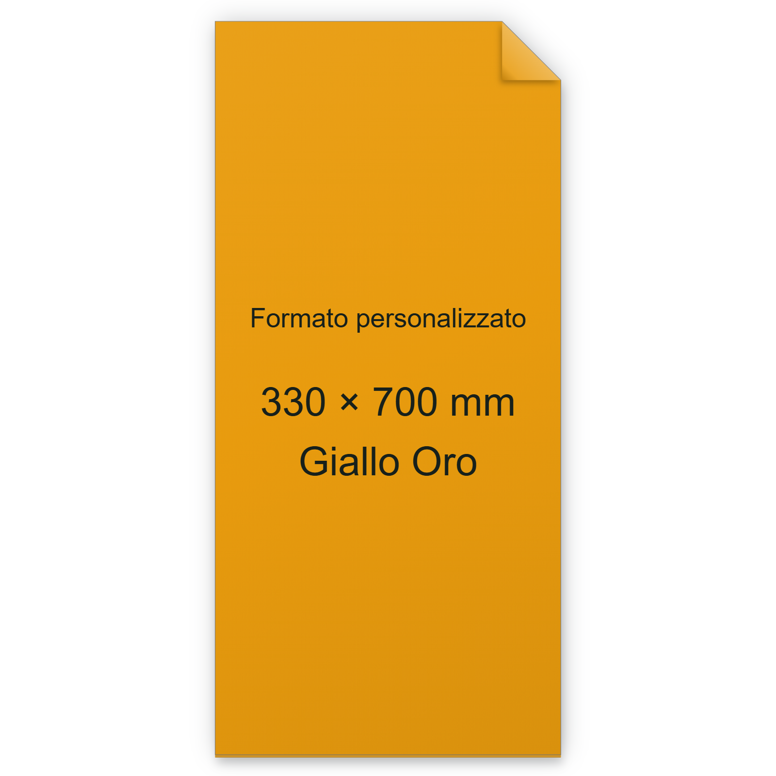 Cartoncino Favini, Burano, 140 g/m², 330x700 mm, GIALLO ORO 52 bra266SB