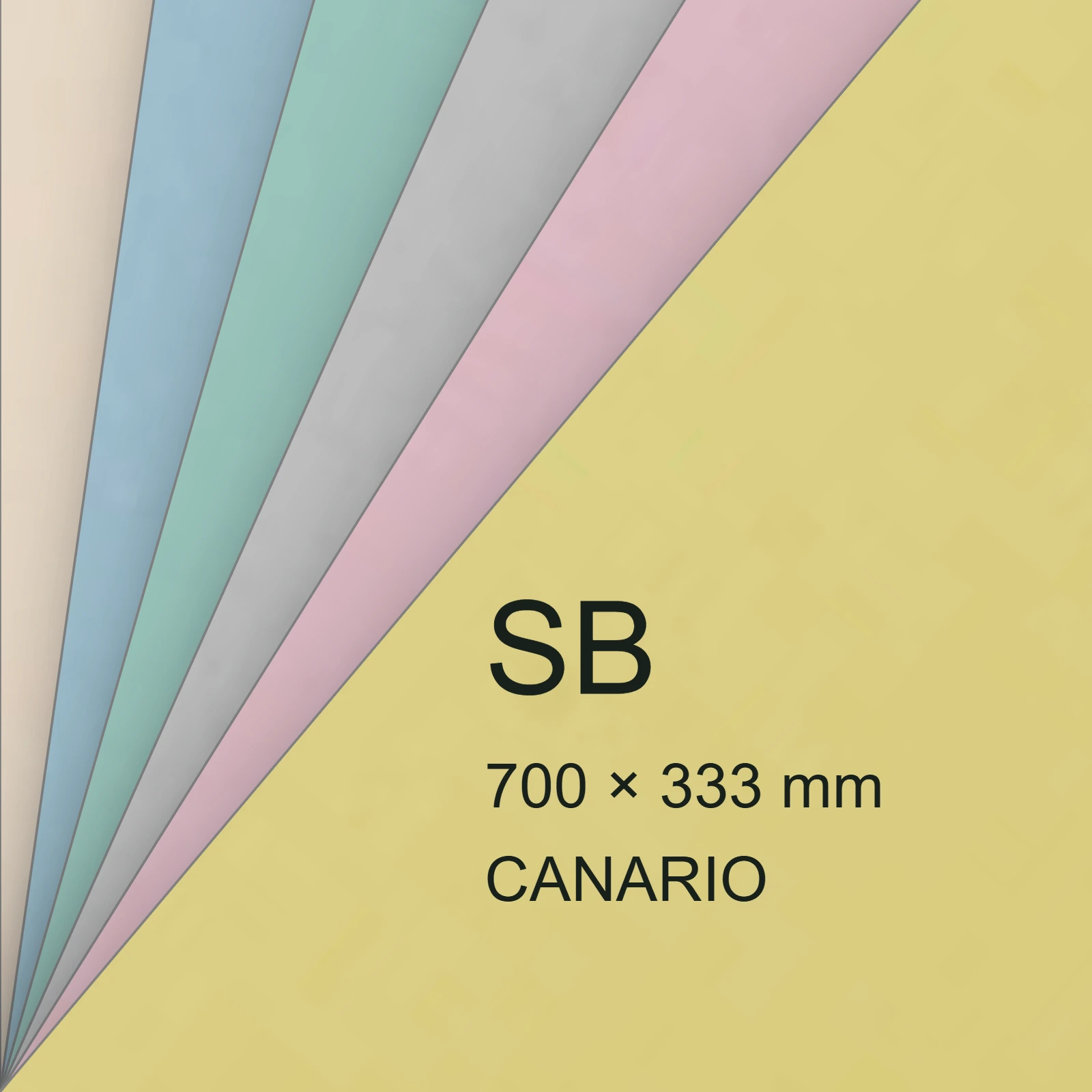 Cartoncino Favini, Bindakote Monolucido Pastello, 250 g/m², SB, CANARIO 03 bra918SB - immagine aggiuntiva