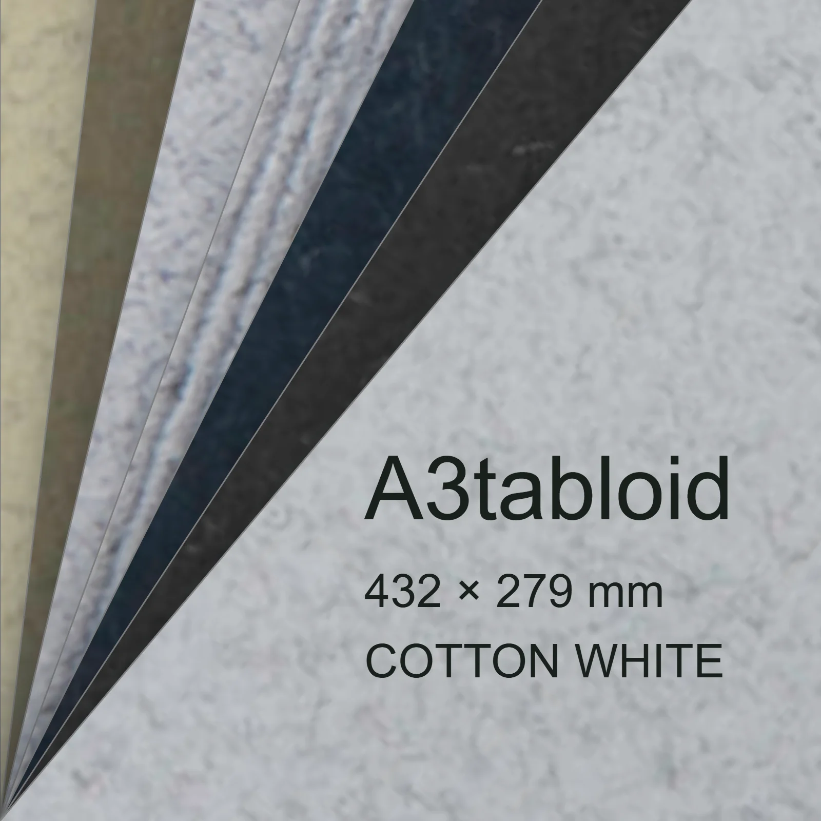 Cartoncino Favini, Refit, 250 g/m², A3tabloid, COTTON WHITE bra6728a3tabloid - immagine aggiuntiva