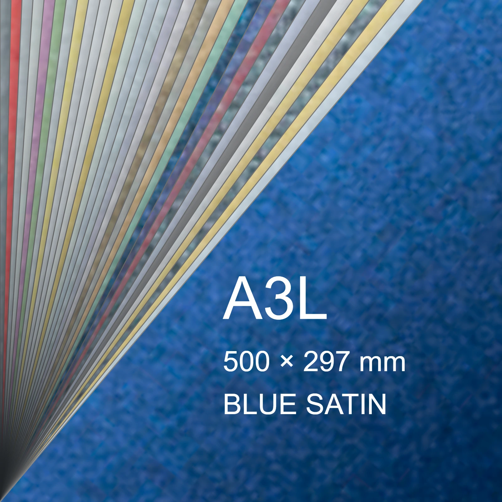 Cartoncino Favini, Majestic Satin, 290 g/m², A3L, BLUE SATIN bra1021a3l - immagine aggiuntiva